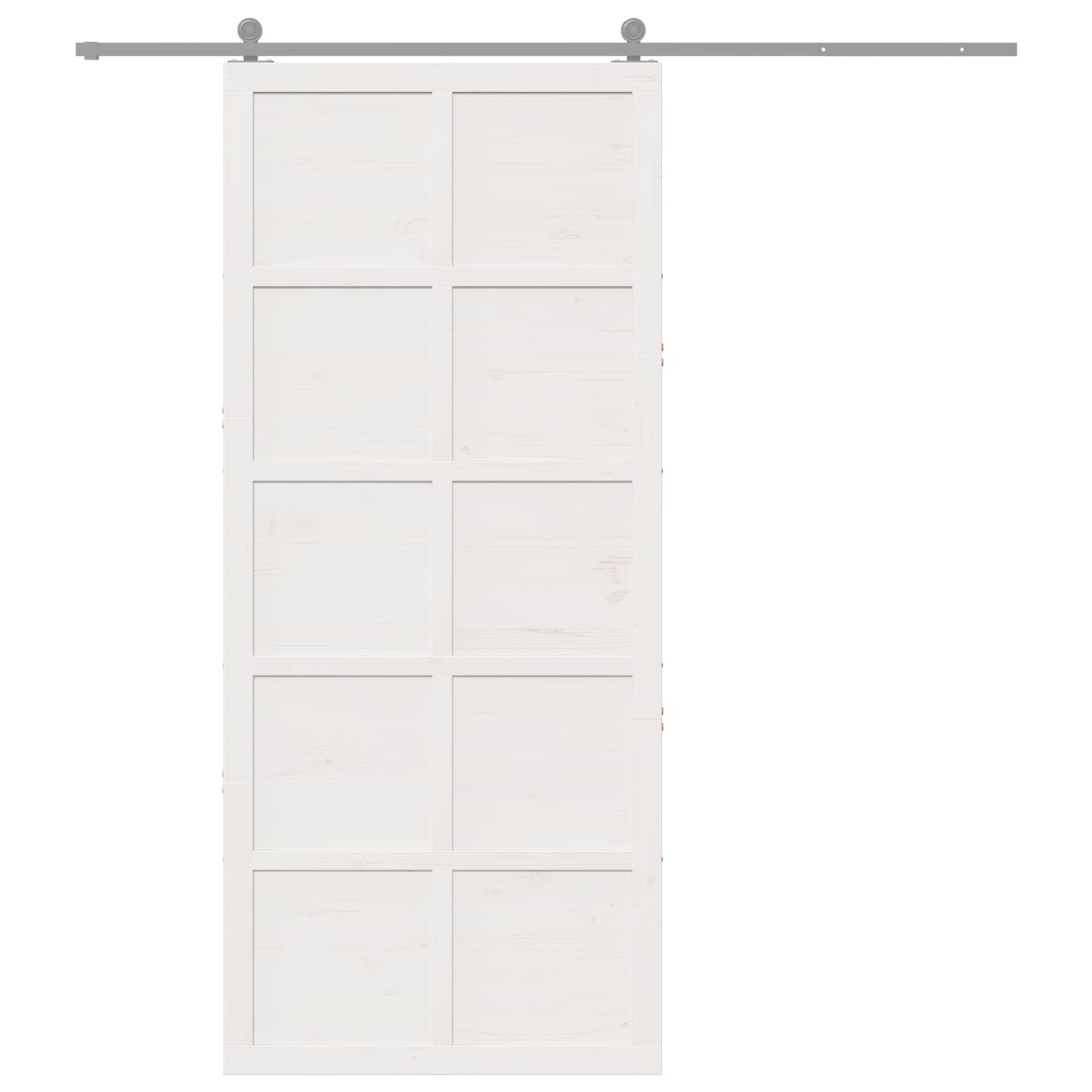 Tvarto durys Balta 90 x 2,5 x 208 cm Pušies medienos masyvas
