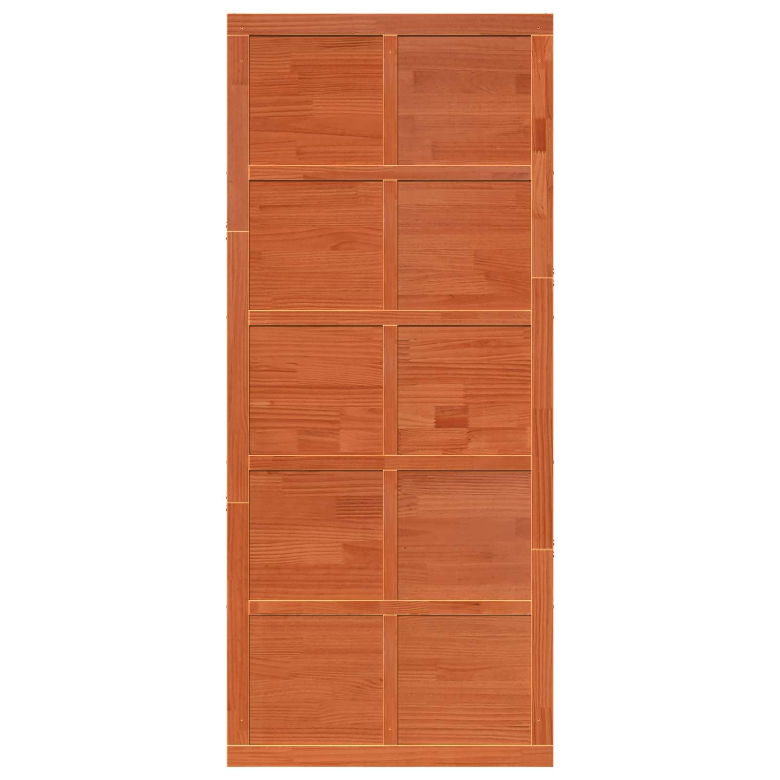 Kūtības durvis Vaško brūnas 80 x 2,5 x 208 cm