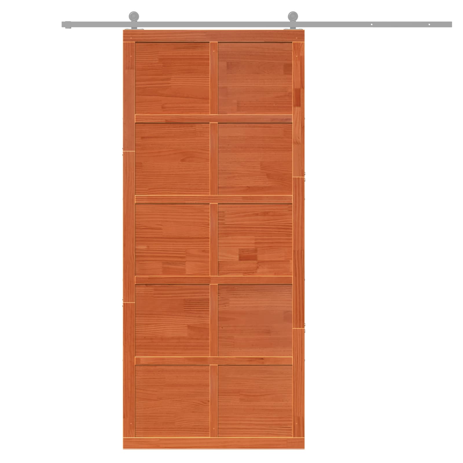 Kūtības durvis Vaško brūnas 80 x 2,5 x 208 cm