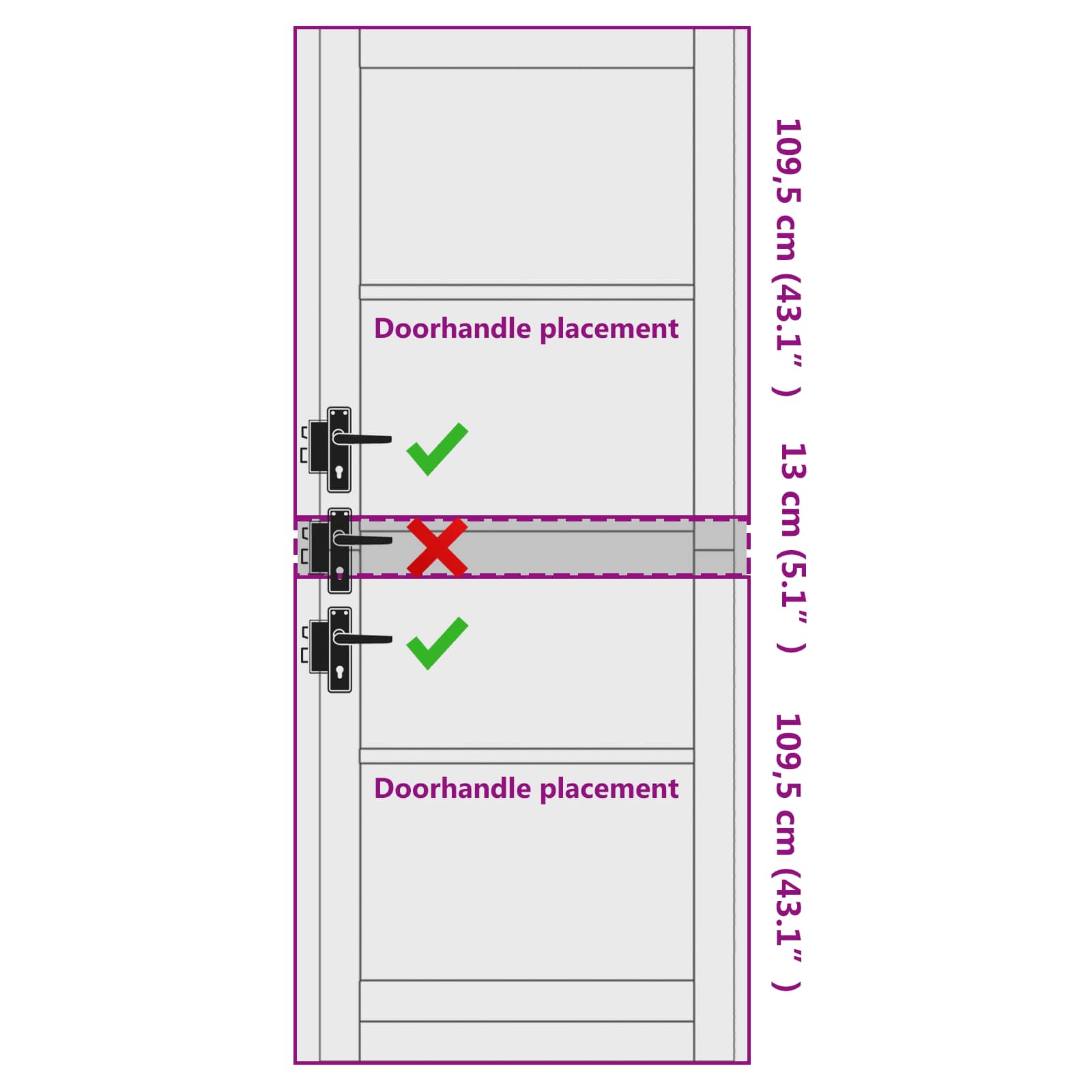 Vidaus durys 83 x 232 cm fanera Natūrali