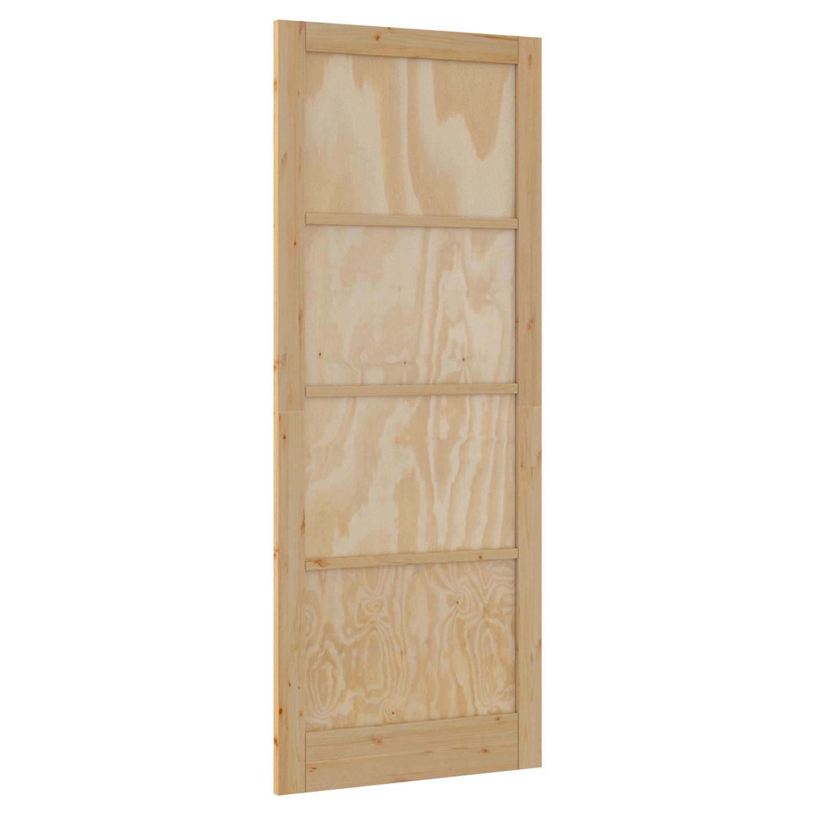 Vidaus durys 83 x 232 cm fanera Natūrali
