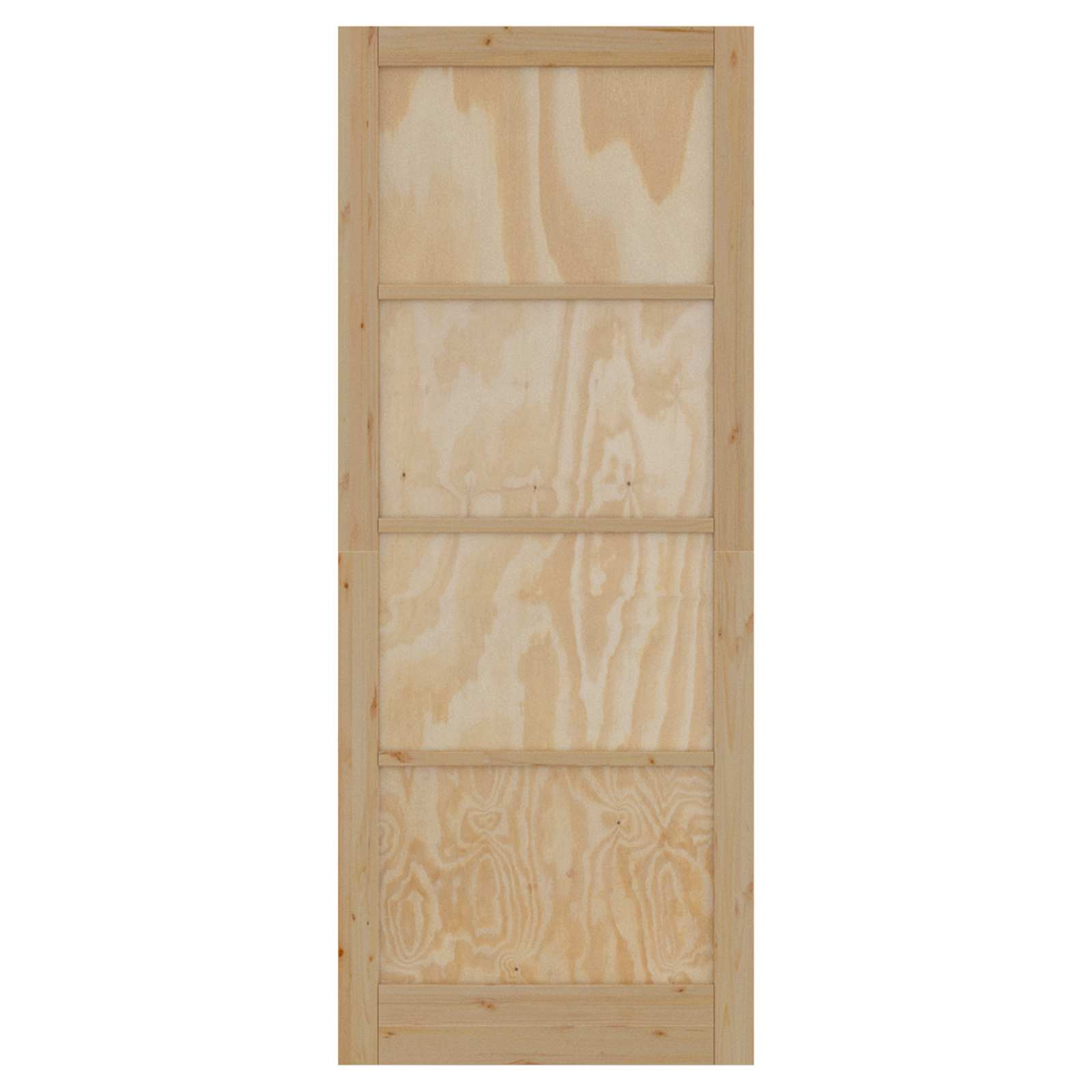 Vidaus durys 83 x 232 cm fanera Natūrali