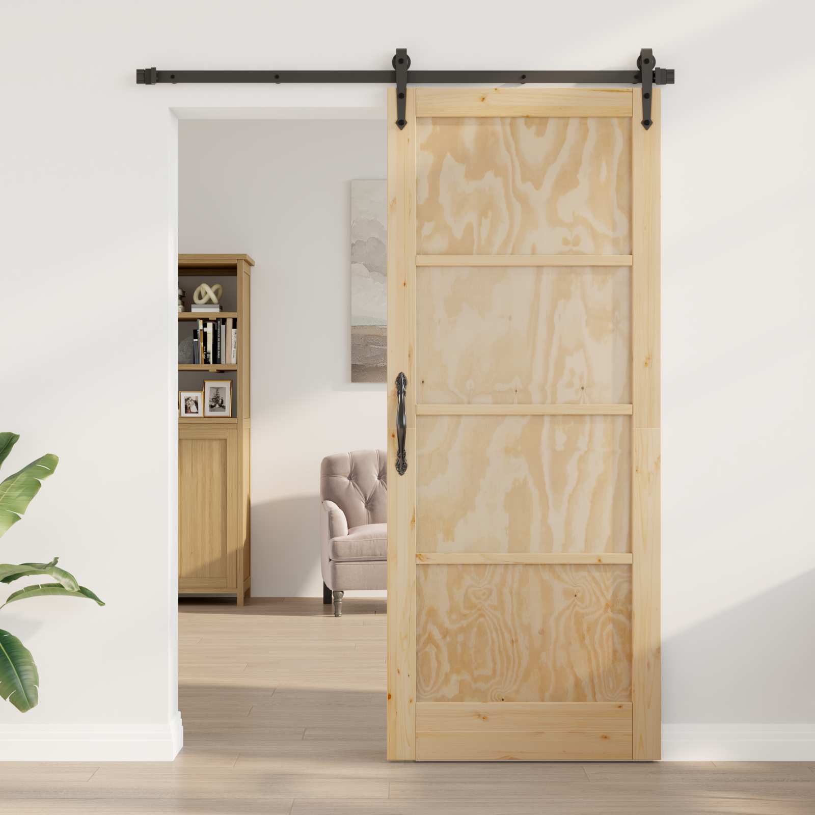 Iekšdurvis Naturālā 86 x 211 cm finieris