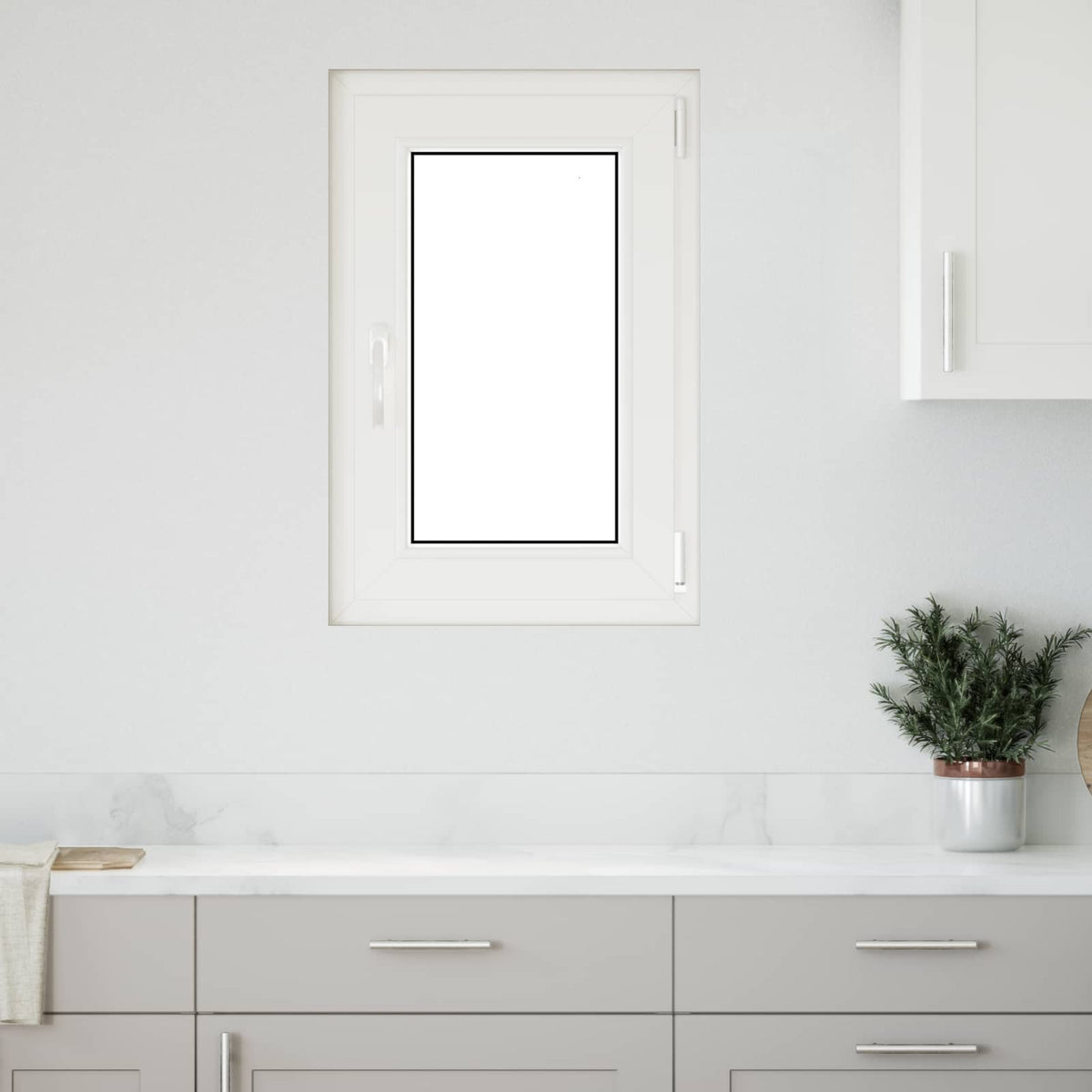 Bendras lango vidinis atspalvis baltas RISOR 50 x 75 cm