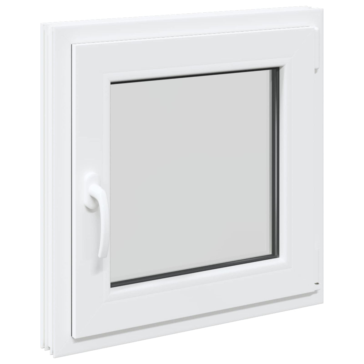 Bendras lango vidinis atspalvis baltas RISOR 60 x 60 cm