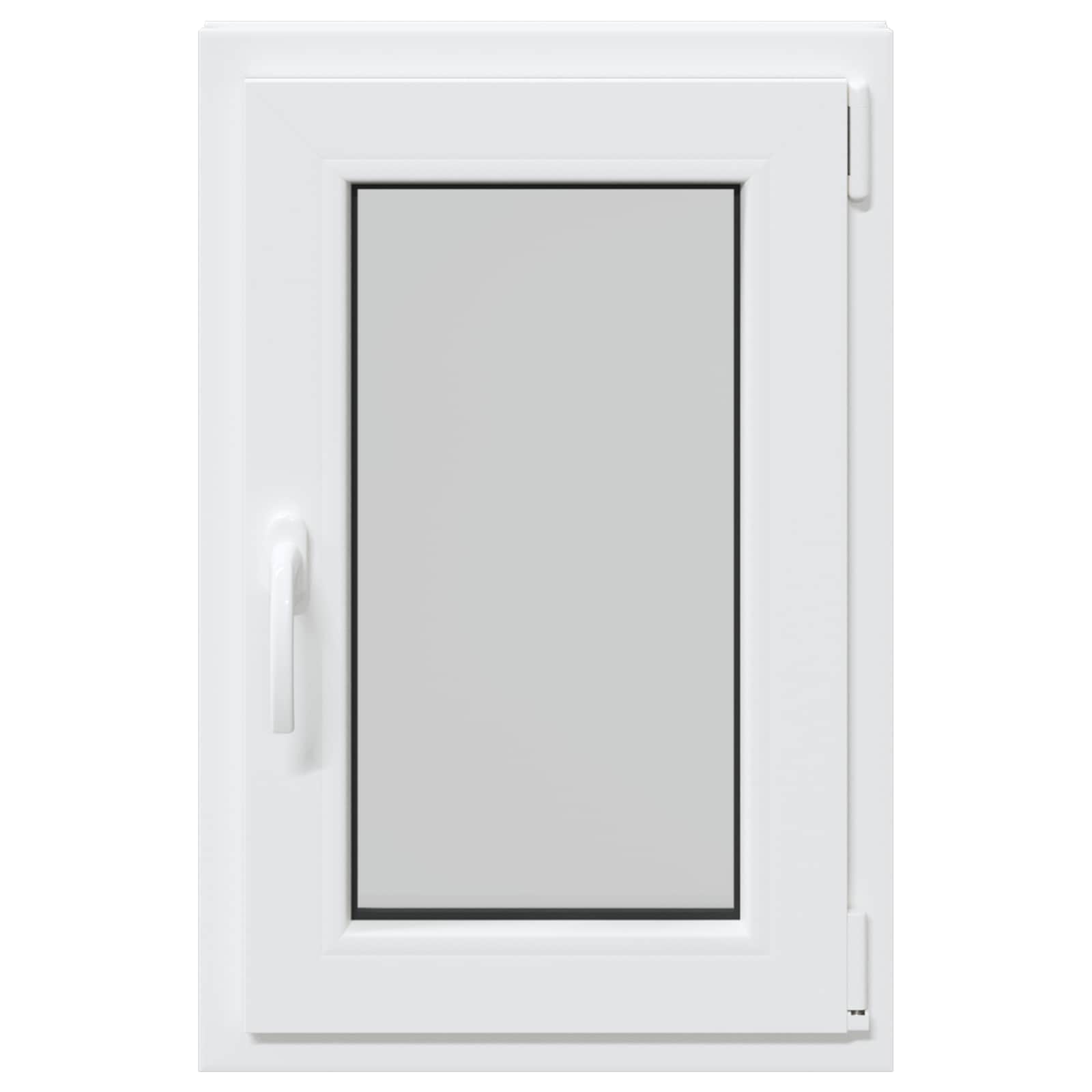 Underground window RISOR White 50 x 75 cm PVC and glass