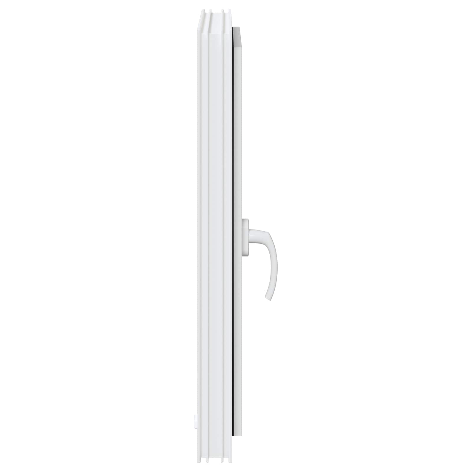 Underground window RISOR White 50 x 75 cm PVC and glass