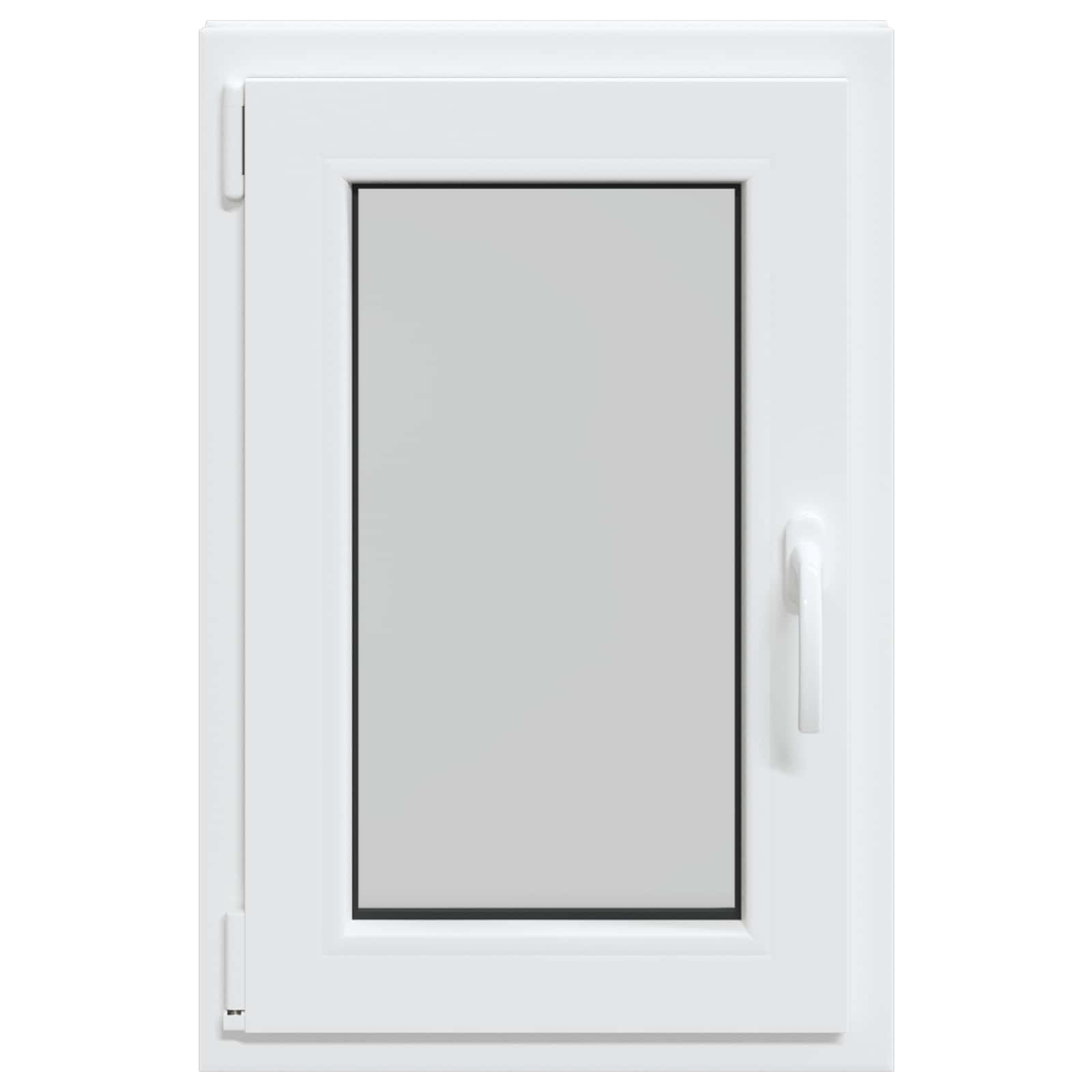 Underground window RISOR White 50 x 75 cm PVC and glass