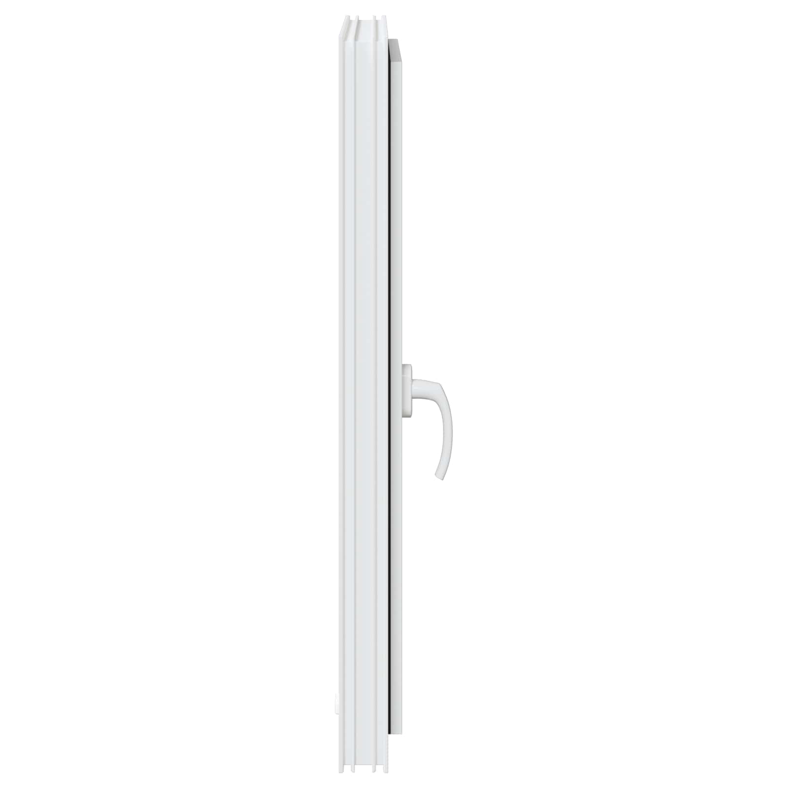 Požeminio lango RISOR Baltas 60 x 100 cm PVC ir stiklas