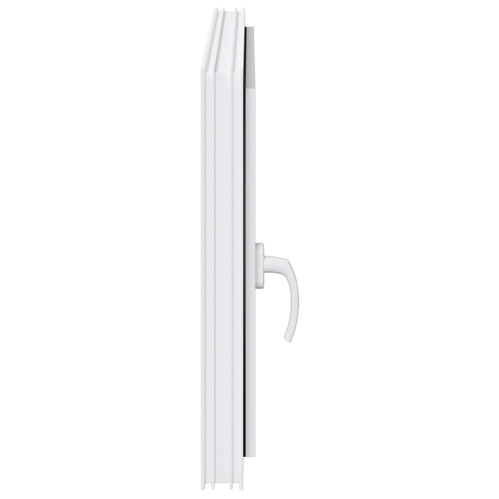 Požeminio lango RISOR Baltas 90 x 50 cm PVC ir stiklas