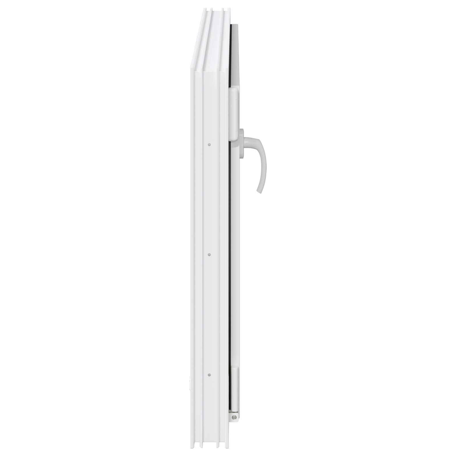Požeminio lango RISOR Baltas 100 x 70 cm PVC ir stiklas