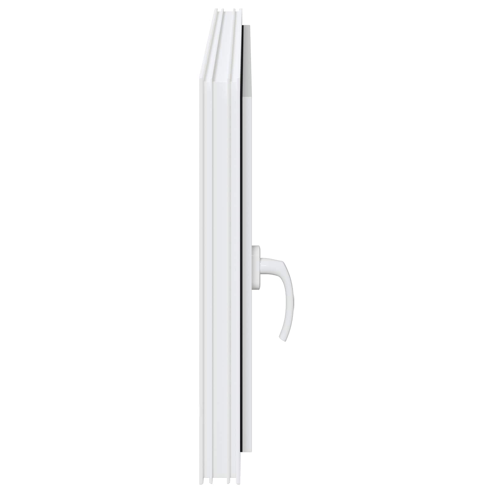 Požeminio lango RISOR Baltas 110 x 70 cm PVC ir stiklas