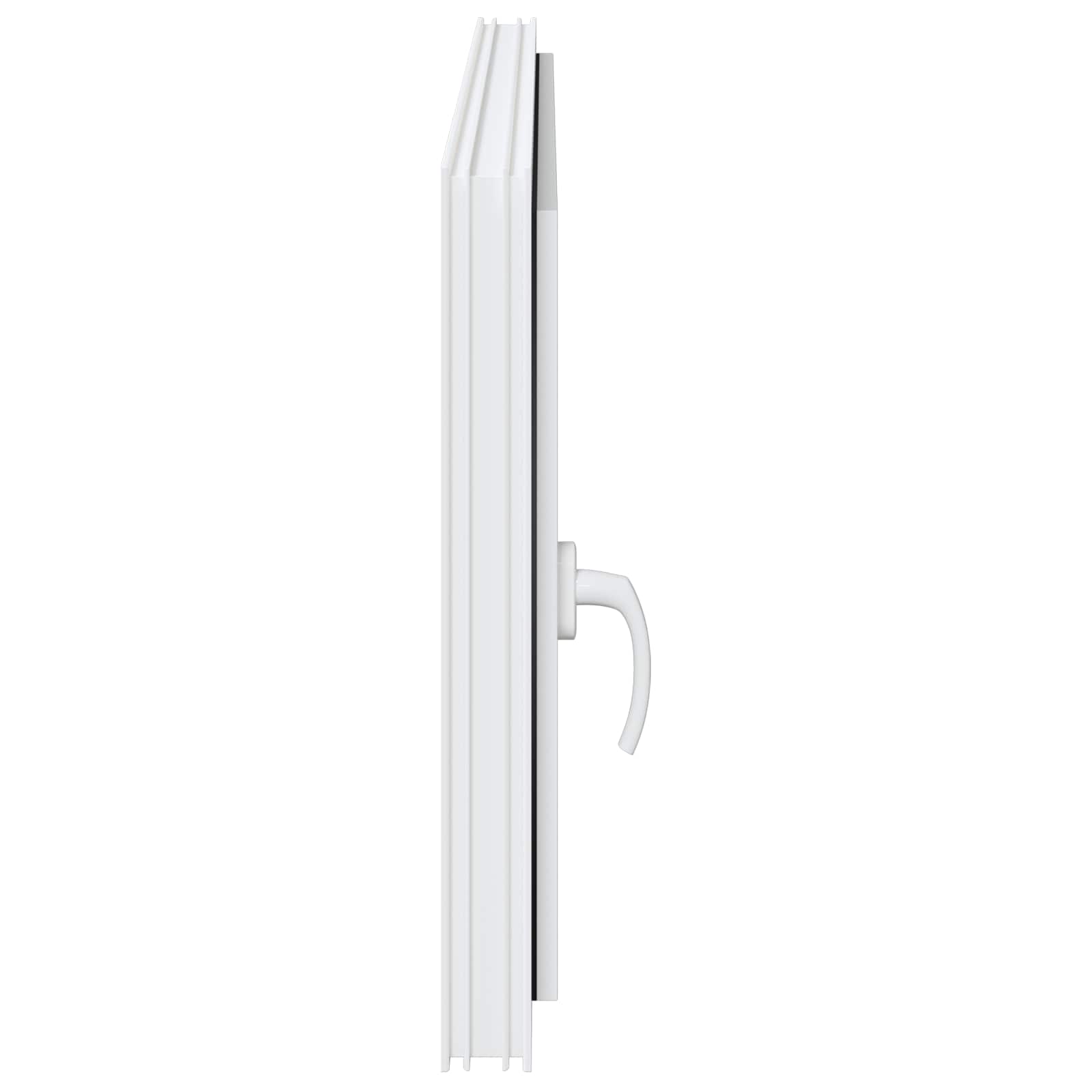 Požeminio lango RISOR Baltas 120 x 60 cm PVC ir stiklas
