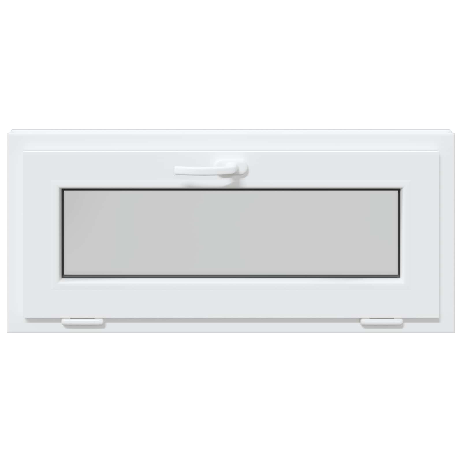 Požeminio lango RISOR 90 x 40 cm PVC ir stiklas