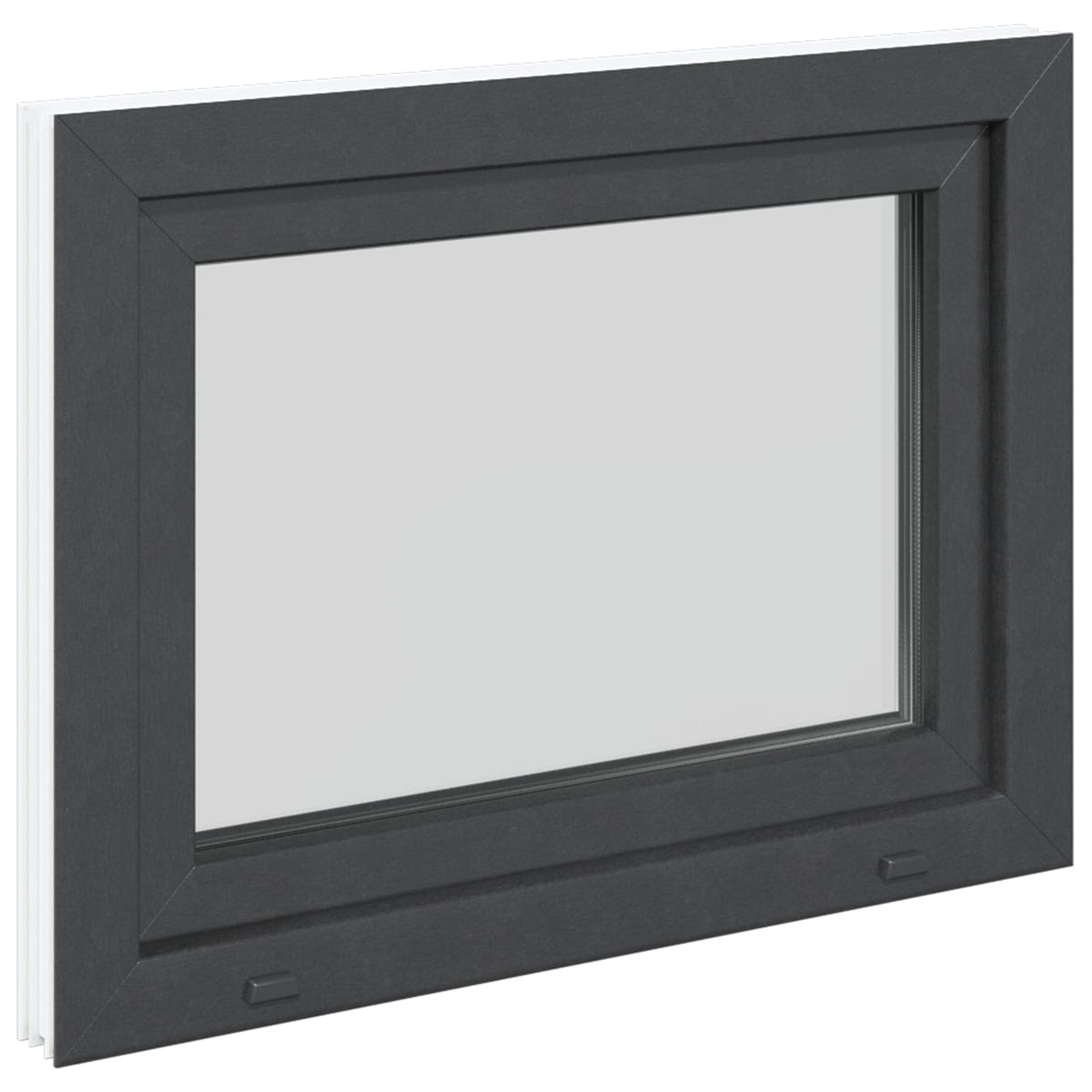 Bendras lango vidinis atspalvis baltas RISOR 80 x 50 cm