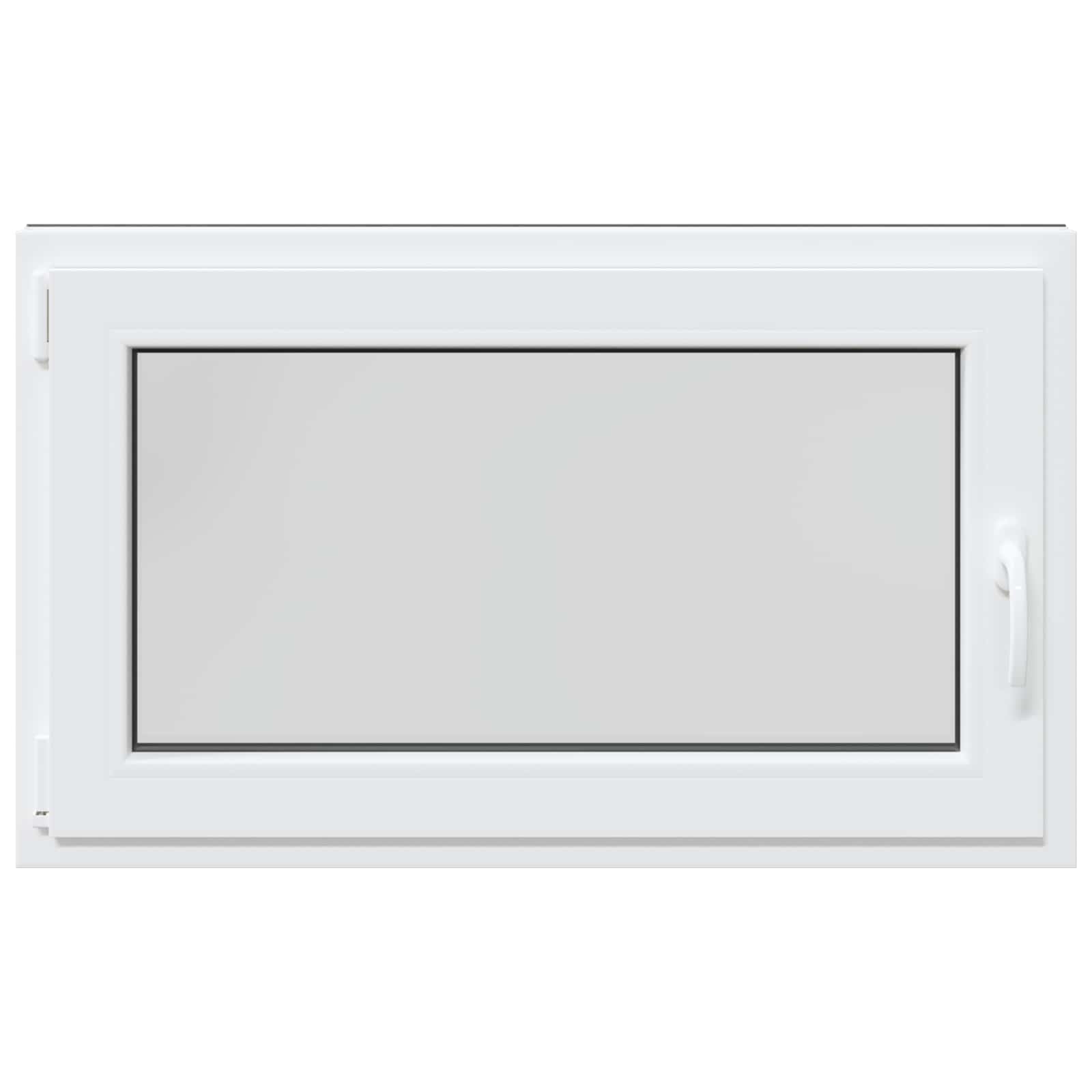 Požeminio lango RISOR Antracitas 100 x 70 cm PVC ir stiklas