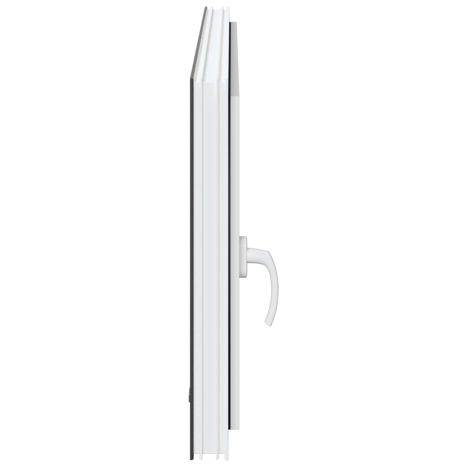 Basement Window RISOR Anthracite 120 x 60 cm PVC and Glass