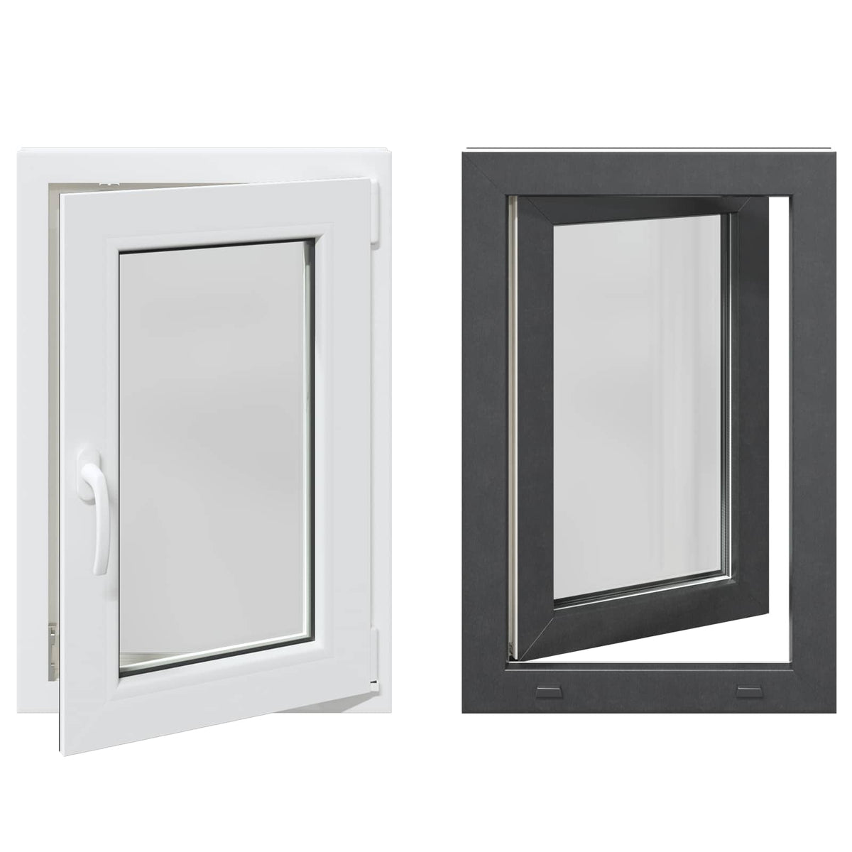 Bendras lango vidinis atspalvis baltas RISOR 50 x 75 cm