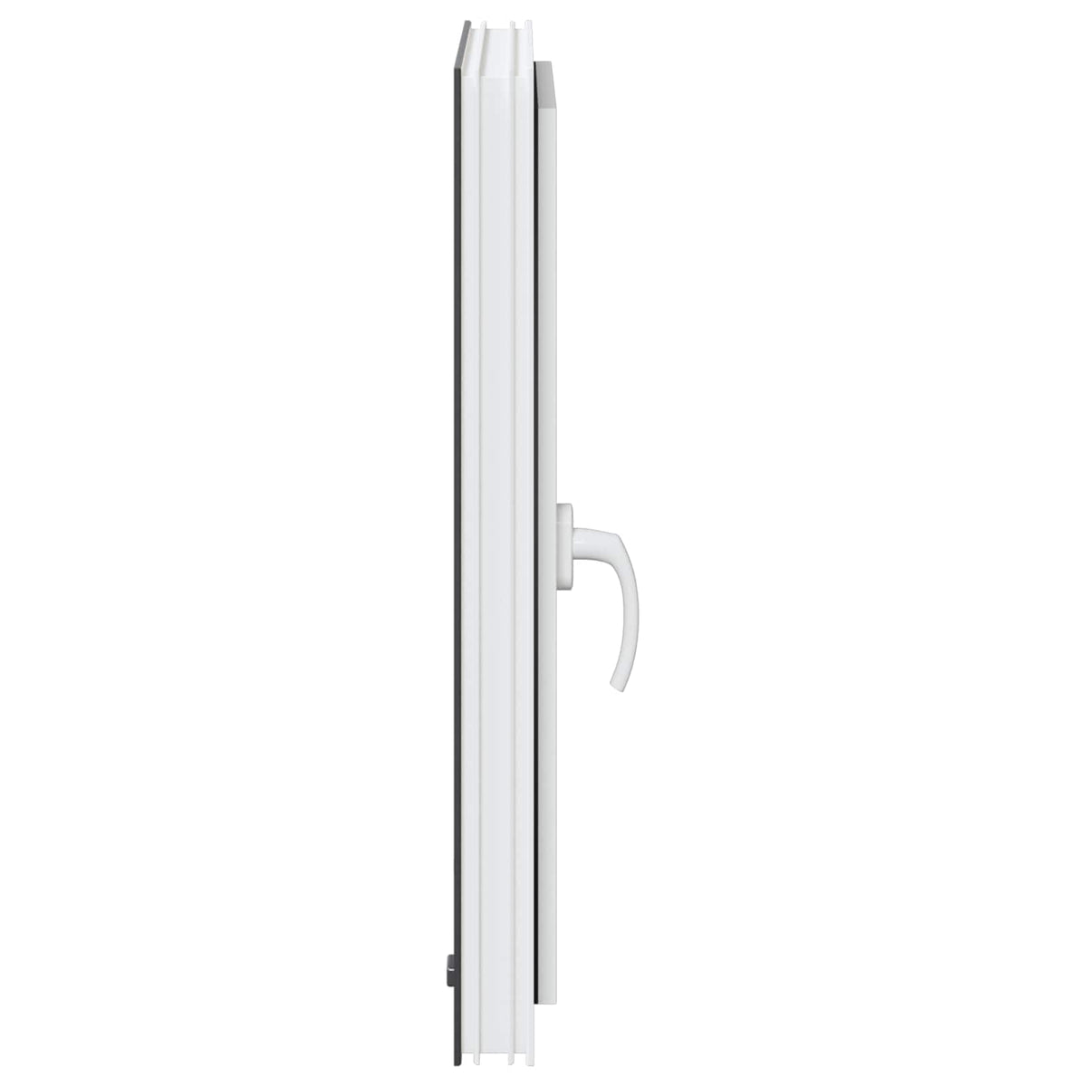 Bendras lango vidinis atspalvis baltas RISOR 50 x 75 cm