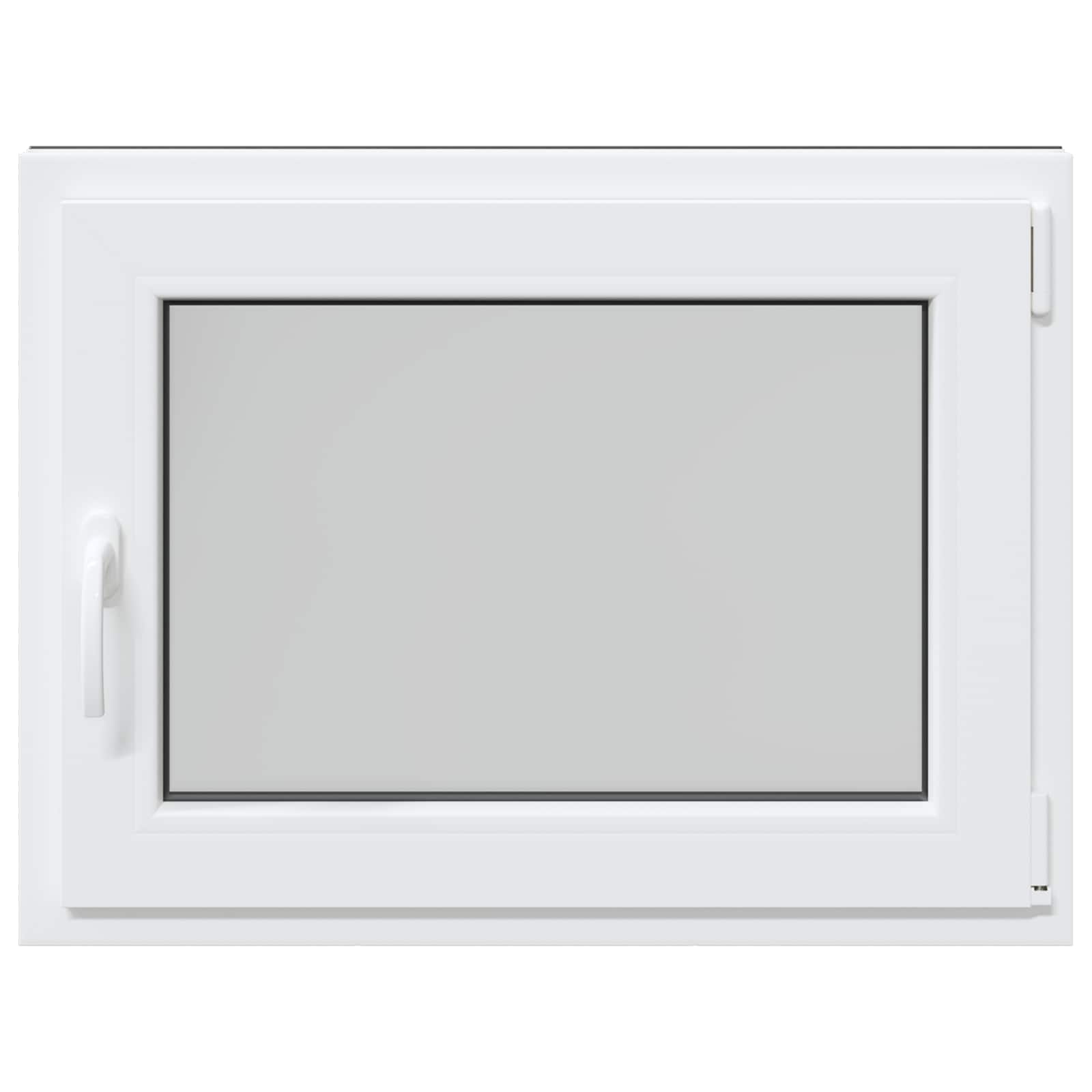 Basement Window RISOR Anthracite 80 x 60 cm PVC and Glass