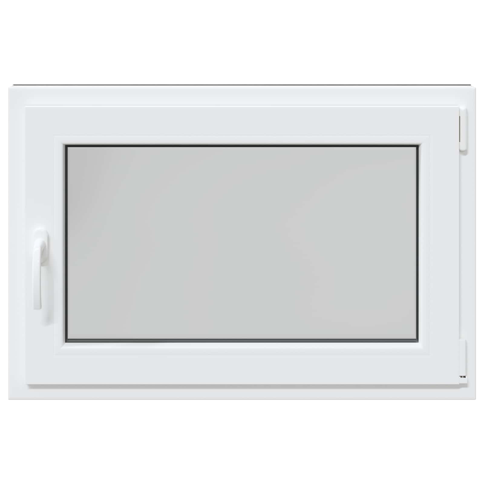 Požeminio lango RISOR Antracitas 80 x 70 cm PVC ir stiklas