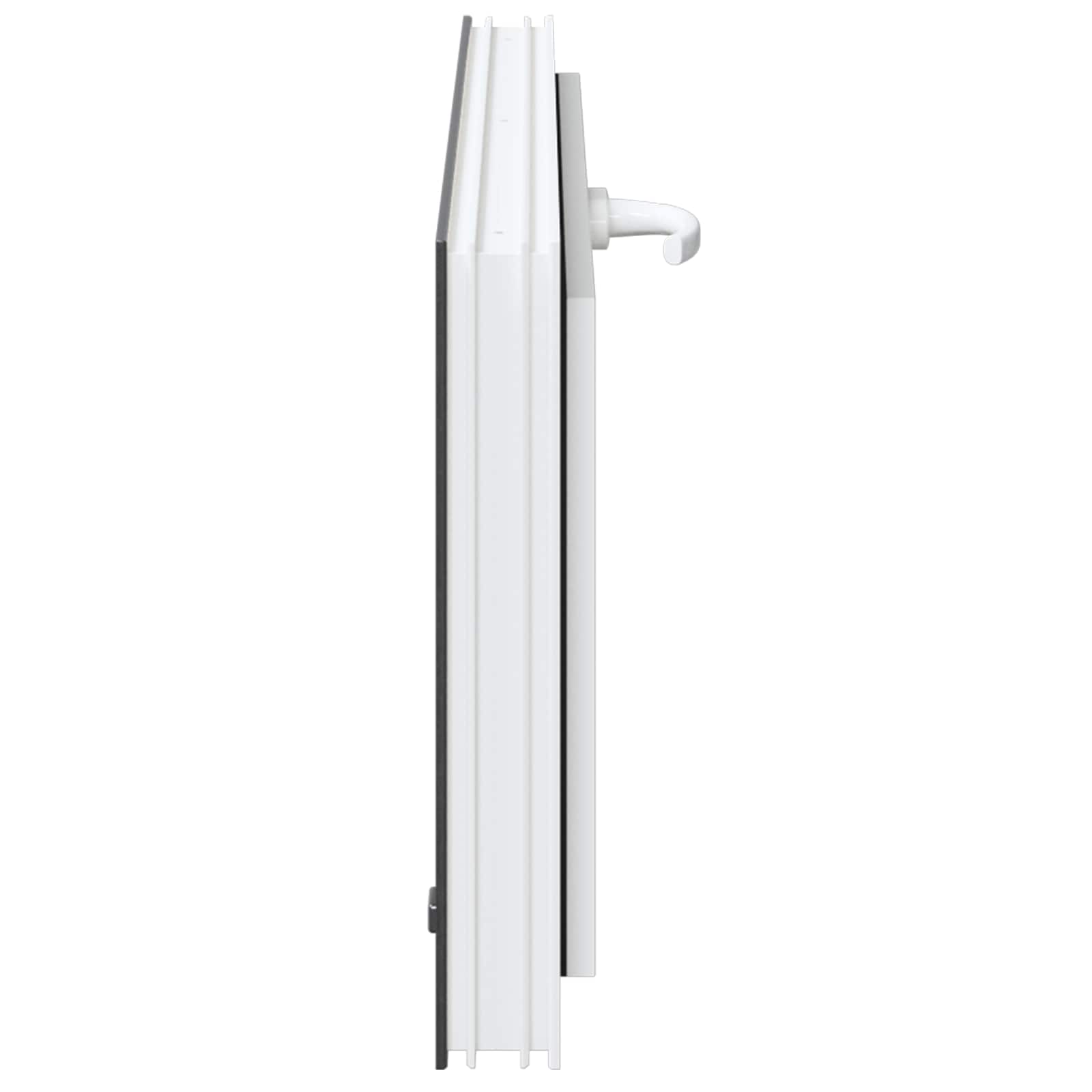 Požeminio lango RISOR 90 x 40 cm PVC ir stiklas
