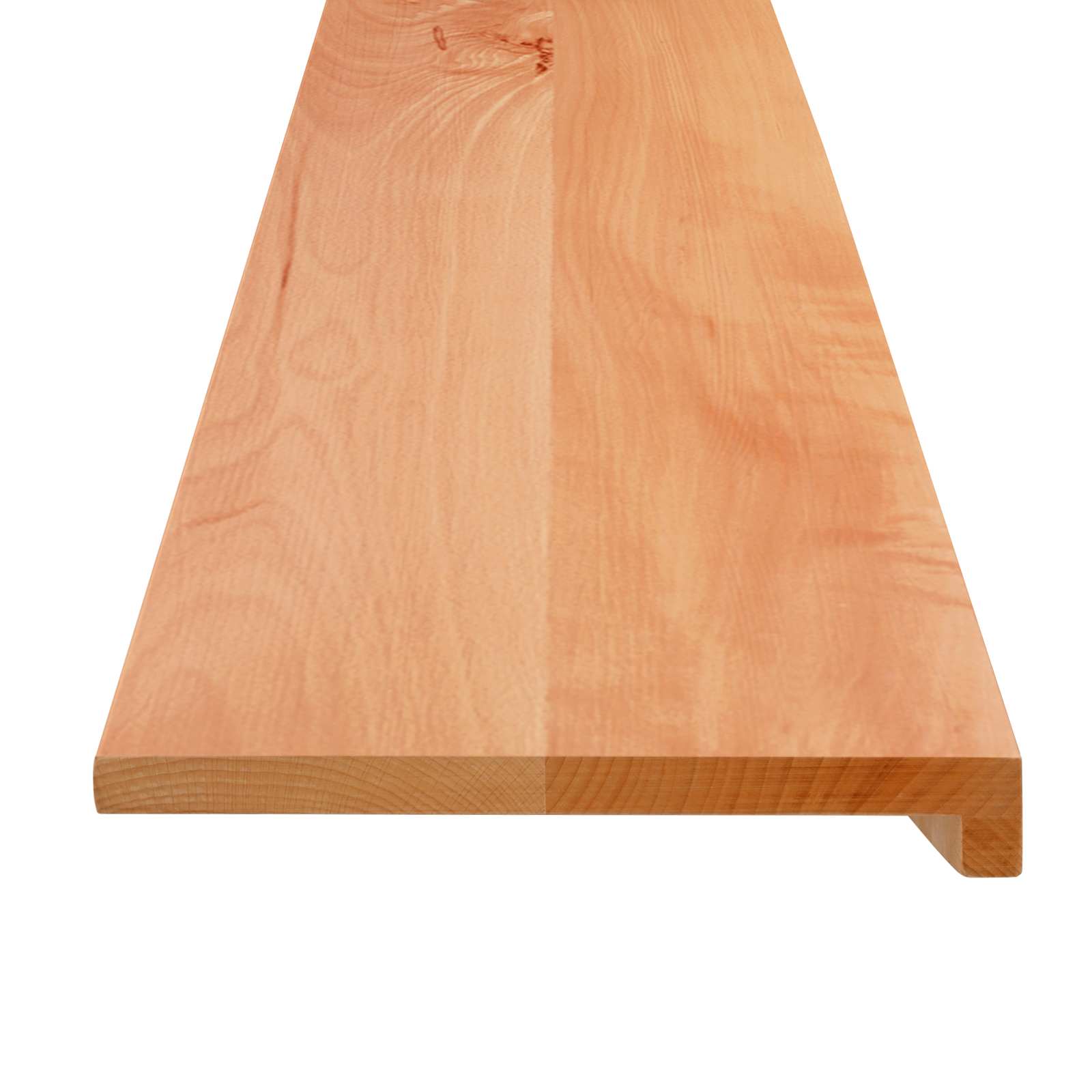 Laiptų pakopos 8 vnt. 120 x 25 x 2 cm Lakas Kietas bukas medis