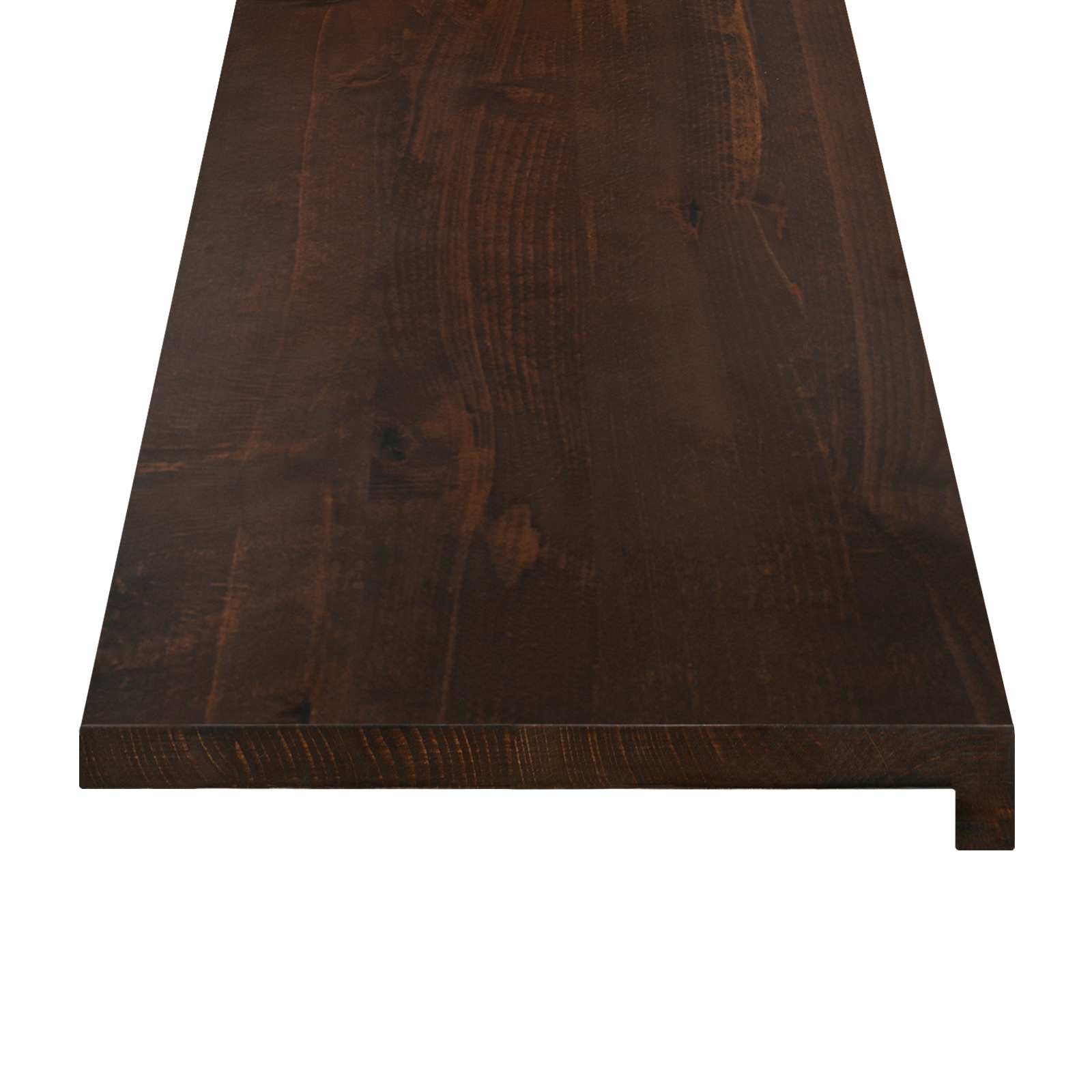Laiptų pakopos 8 vnt. 80 x 25 x 2 cm Tamsiai rudas