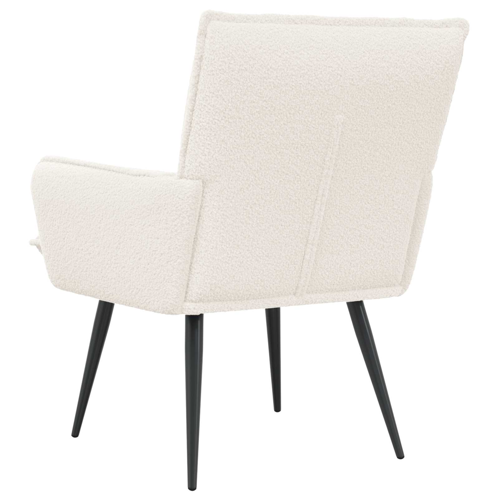 Krėslas Kreminė Bouclé