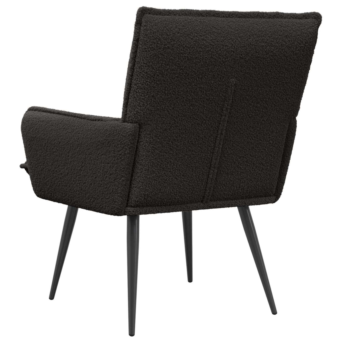 Krėslas Juoda Bouclé