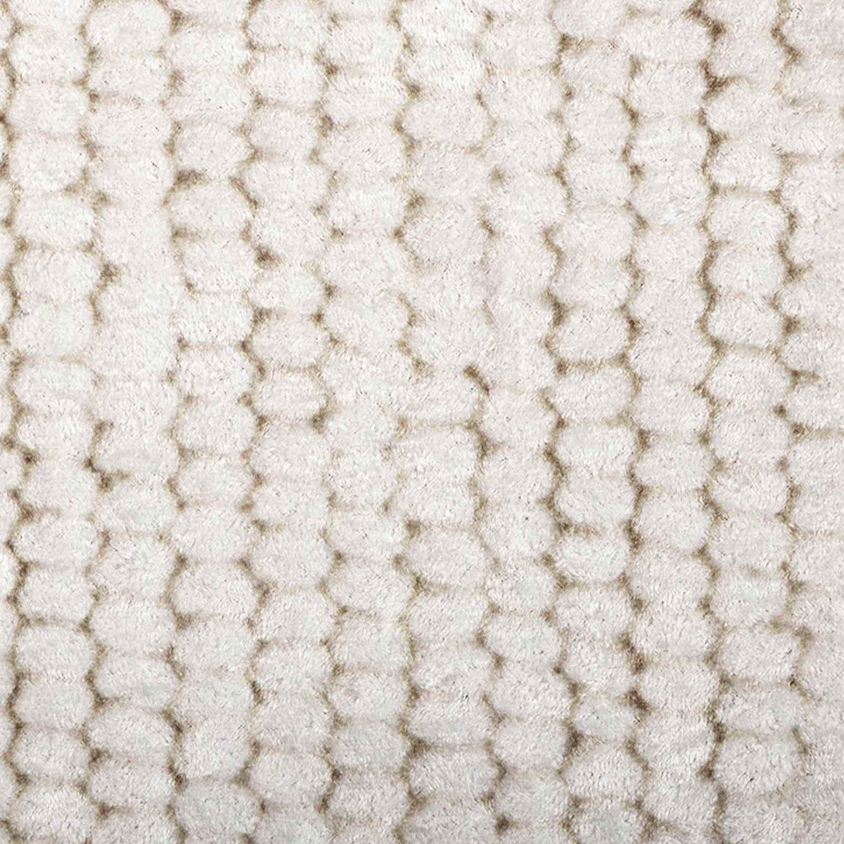 Kilimas Kreminė 100 x 400 cm 100% poliesteris 3 mm Plaunamas