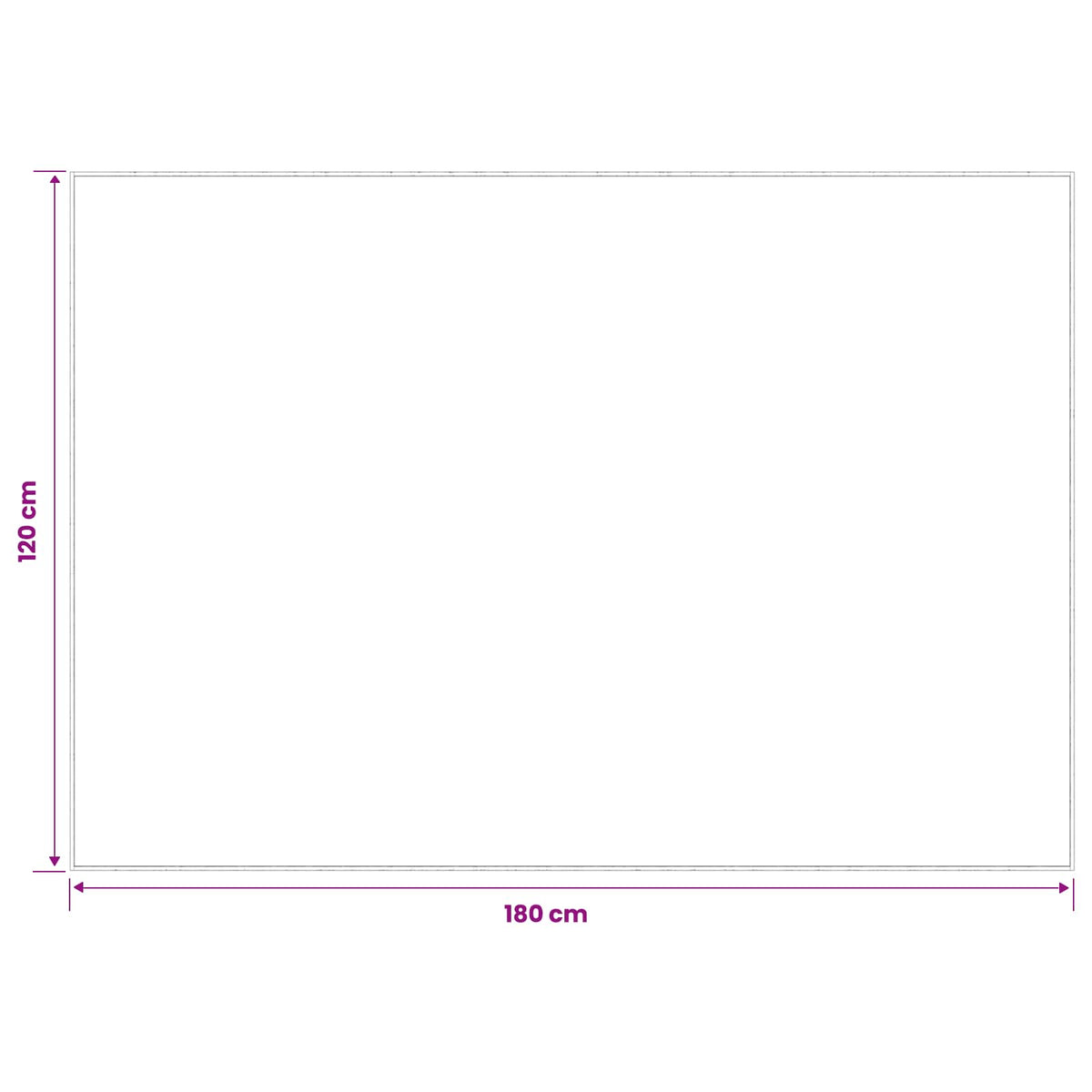 Kilimas Antracito 120 x 180 cm 100% poliesteris 3 mm Plaunamas