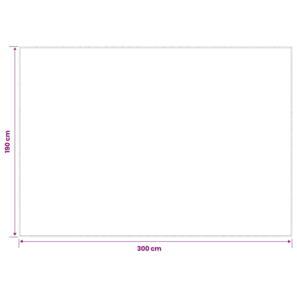 Kilimas Antracito 190 x 300 cm 100% poliesteris 3 mm Plaunamas