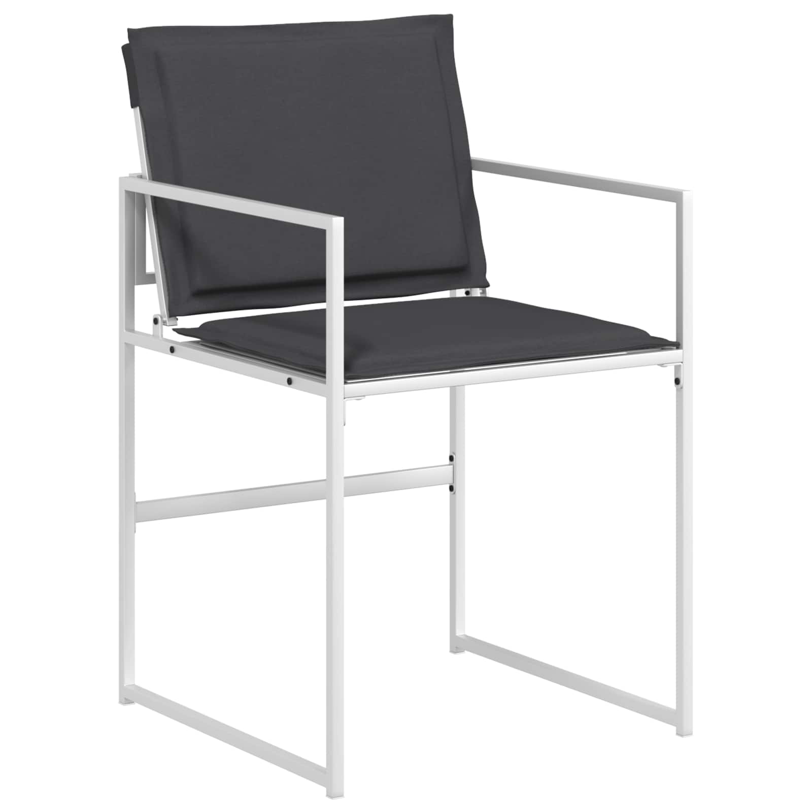 Sodo valgomojo komplektas 5 pcs Balta ir antracito