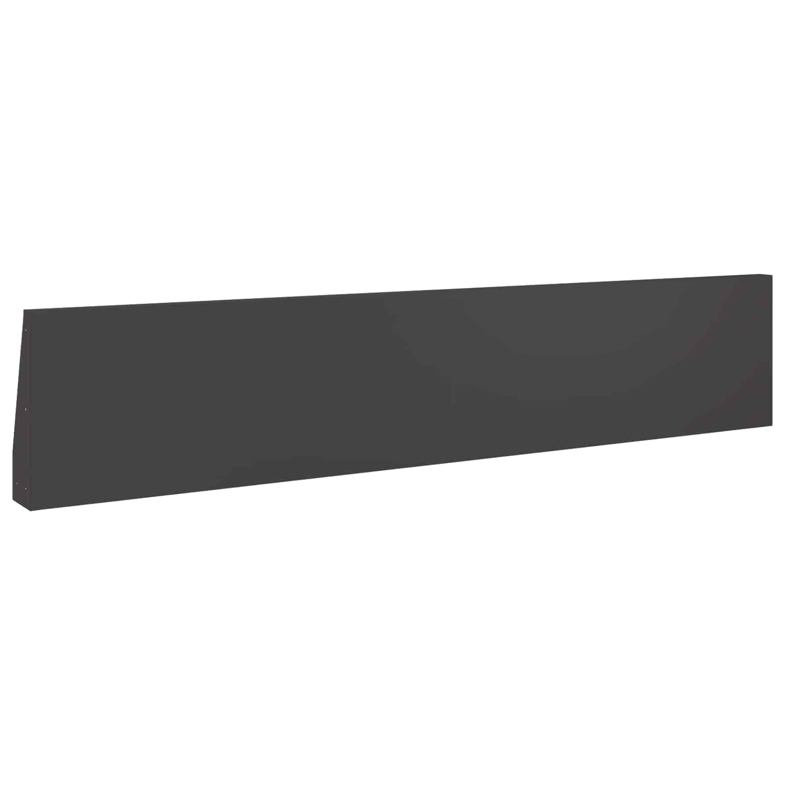 Sienelė 4 vnt. 100 x 12 x 40 cm Plienas Juoda