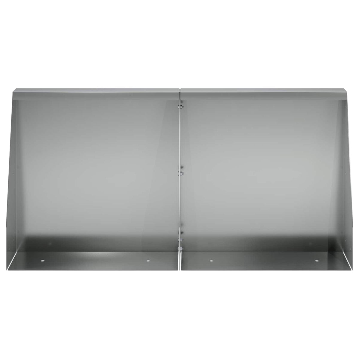 Sienelė 4 vnt. 40 x 12 x 30 cm Galvanizuotas plienas Sidabrinė