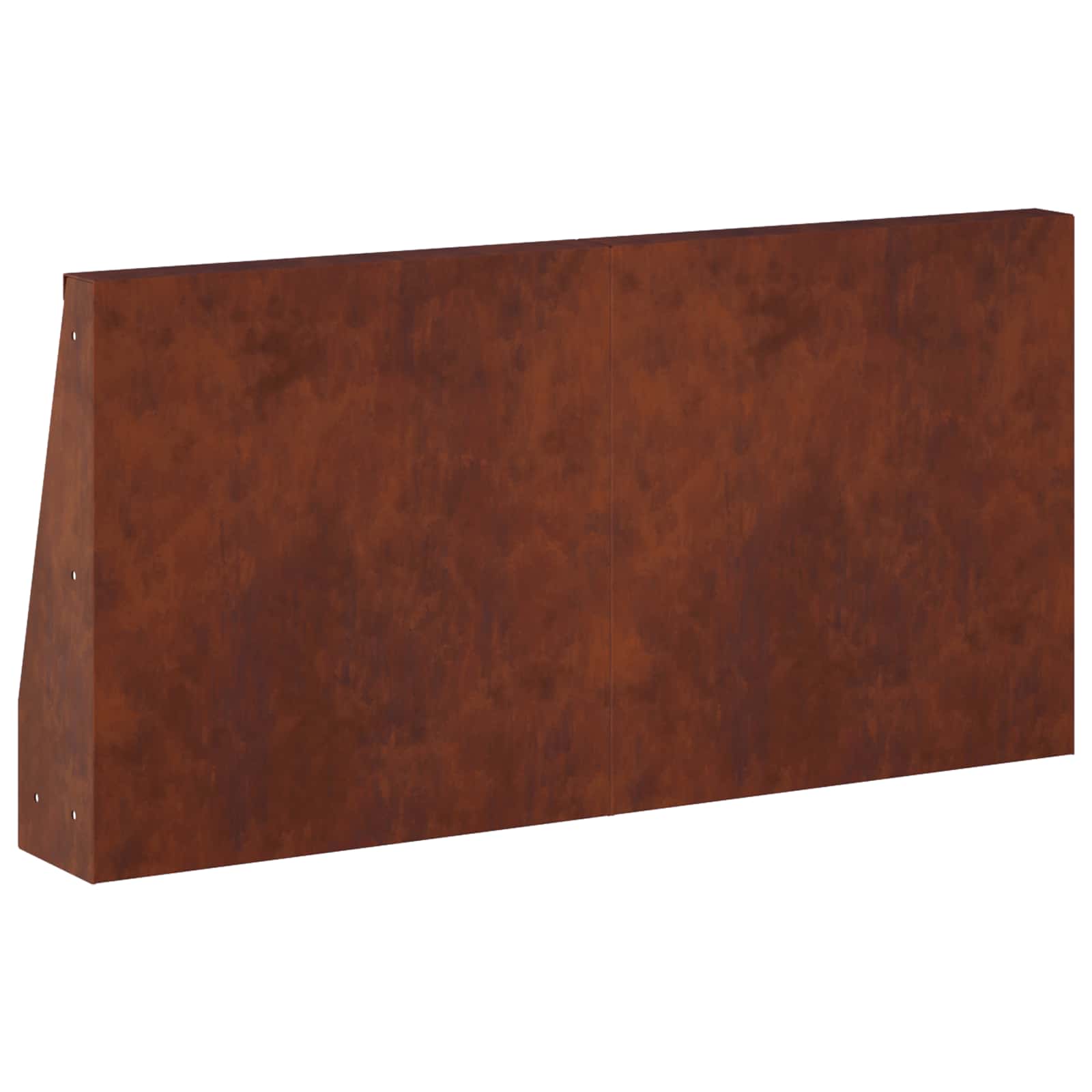 Sienelė 4 vnt. 40 x 12 x 30 cm Rūdijanti