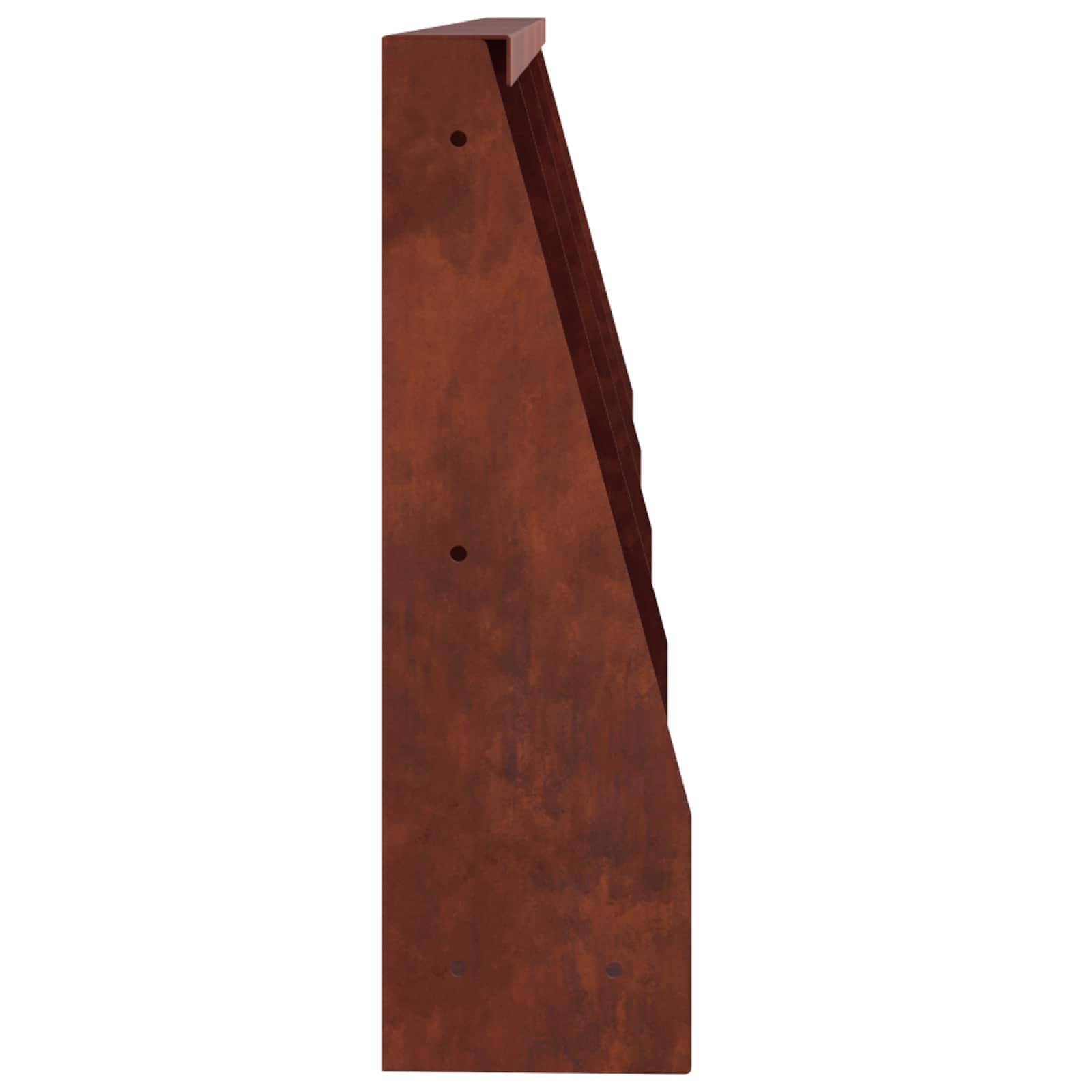 Sienelė 4 vnt. 40 x 12 x 30 cm Rūdijanti