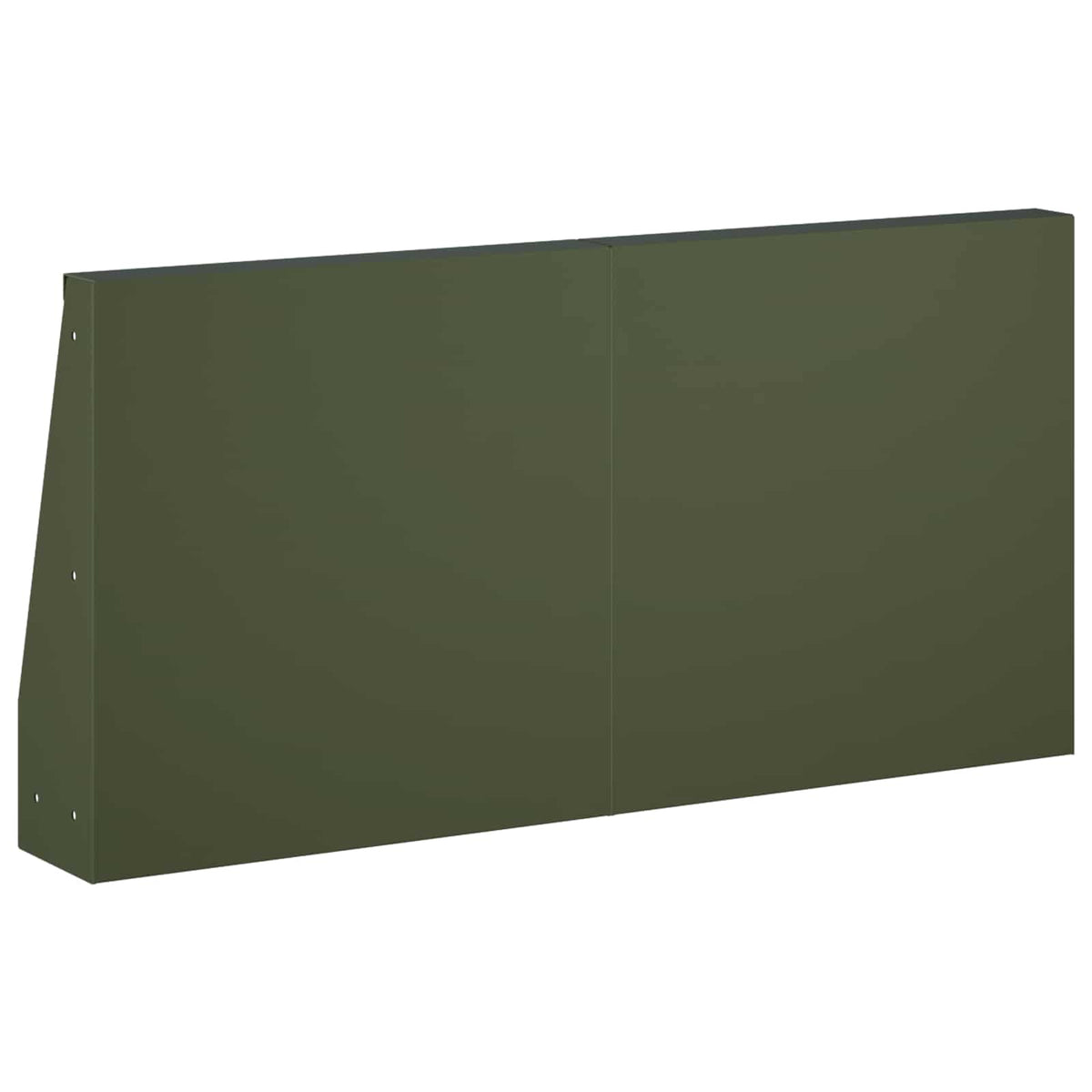 Sienelė 4 vnt. 40 x 12 x 40 cm Plienas Alyvuogių žalia
