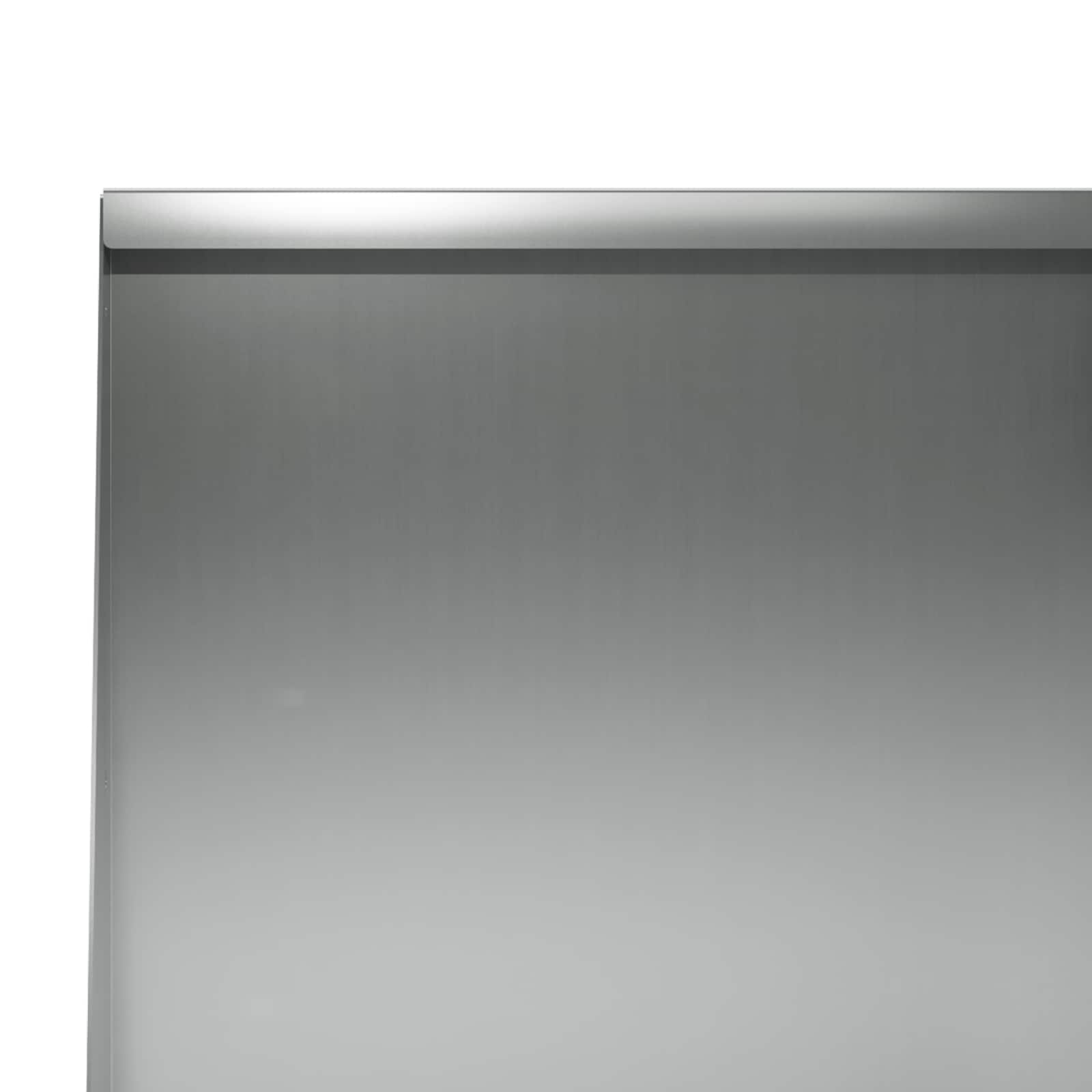 Sienelė 4 vnt. 40 x 12 x 40 cm Galvanizuotas plienas Sidabrinė