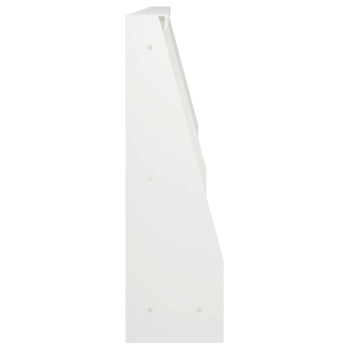Sienelė 4 vnt. 60 x 12 x 40 cm Plienas Balta