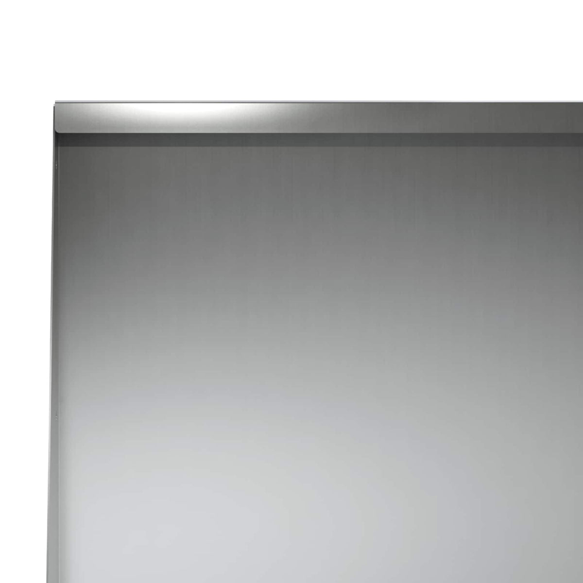 Sienelė 4 vnt. 60 x 12 x 40 cm Galvanizuotas plienas Sidabrinė