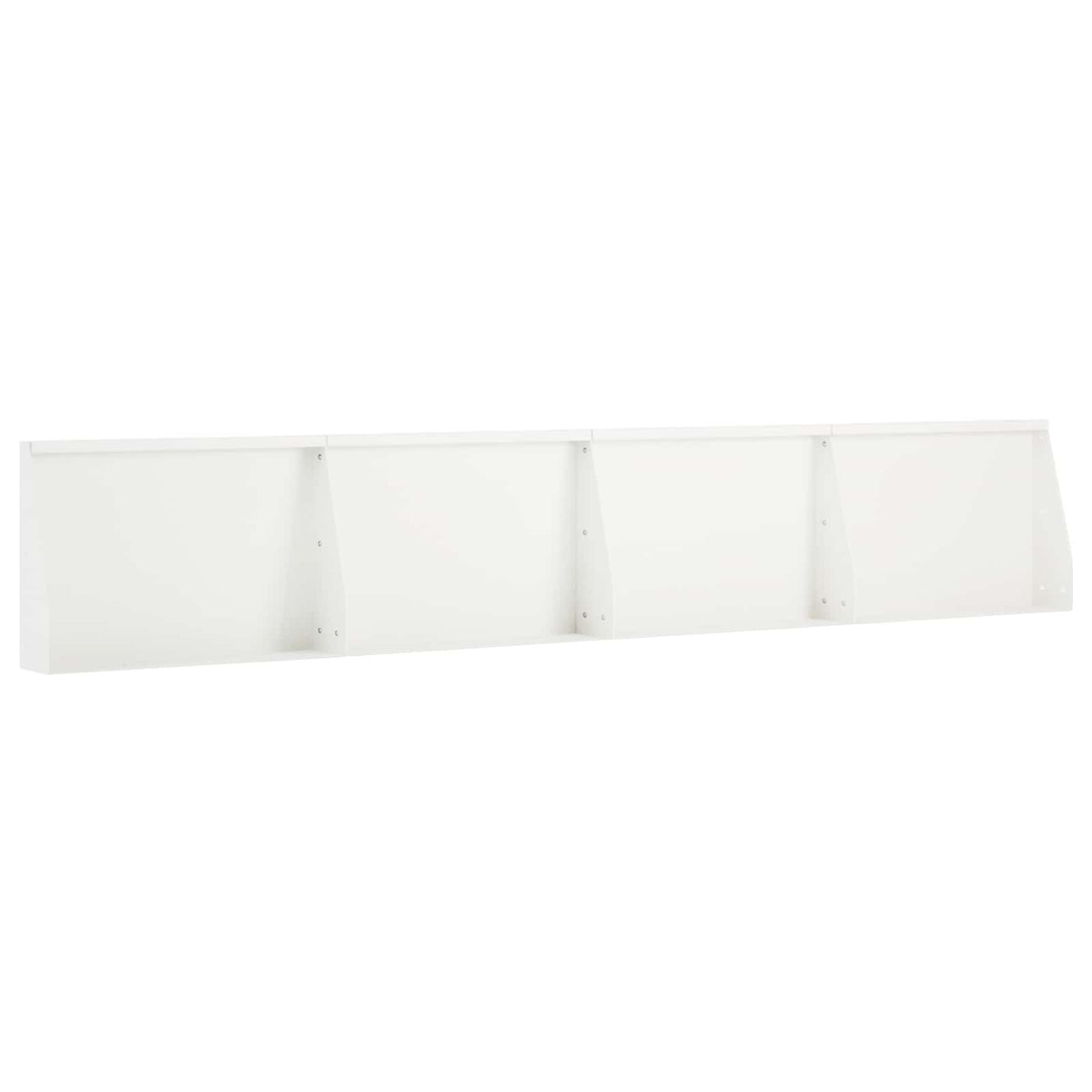 Sienelė 4 vnt. 60 x 12 x 50 cm Plienas Balta