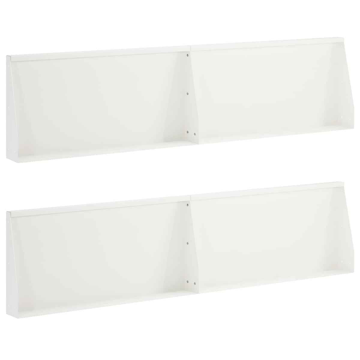 Sienelė 4 vnt. 80 x 12 x 40 cm Plienas Balta