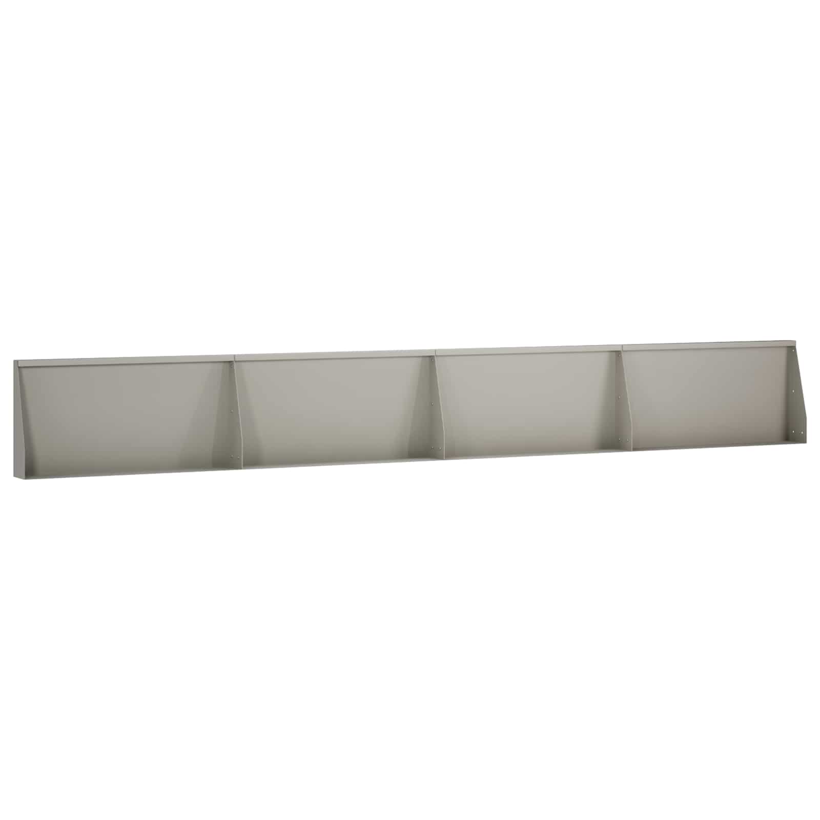 Sienelė 4 vnt. 80 x 12 x 40 cm Rūdijanti