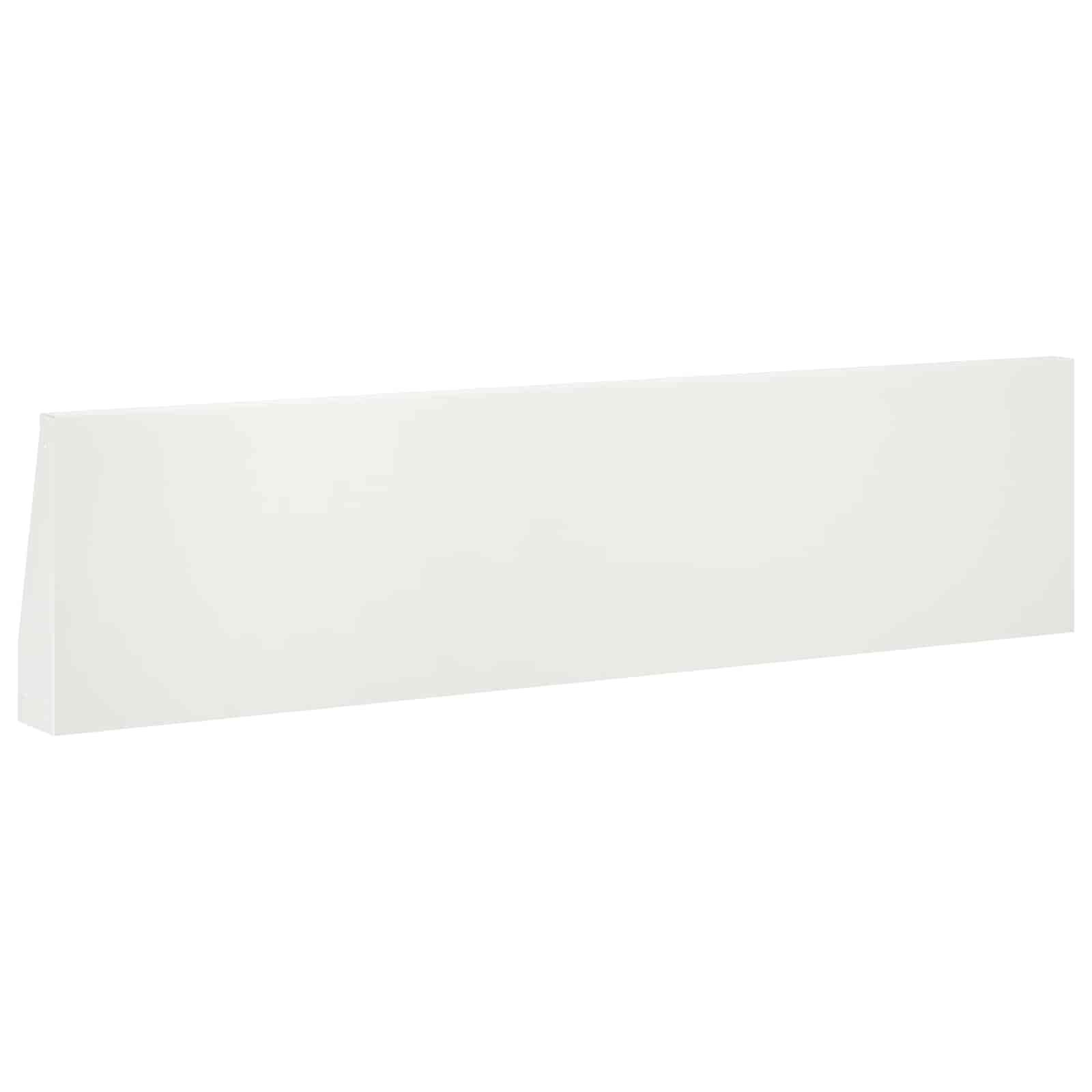 Sienelė 4 vnt. 80 x 12 x 50 cm Plienas Balta