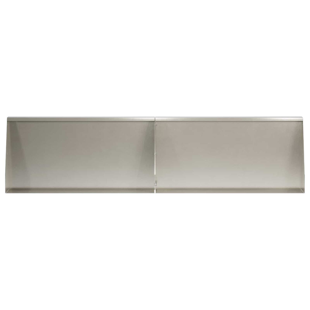Sienelė 4 vnt. 80 x 12 x 50 cm Nerūdijantis plienas Sidabrinė