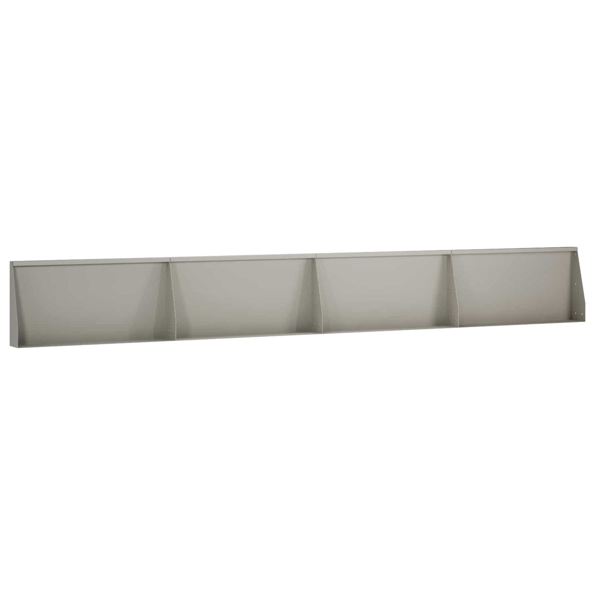 Sienelė 4 vnt. 80 x 12 x 50 cm Rūdijanti