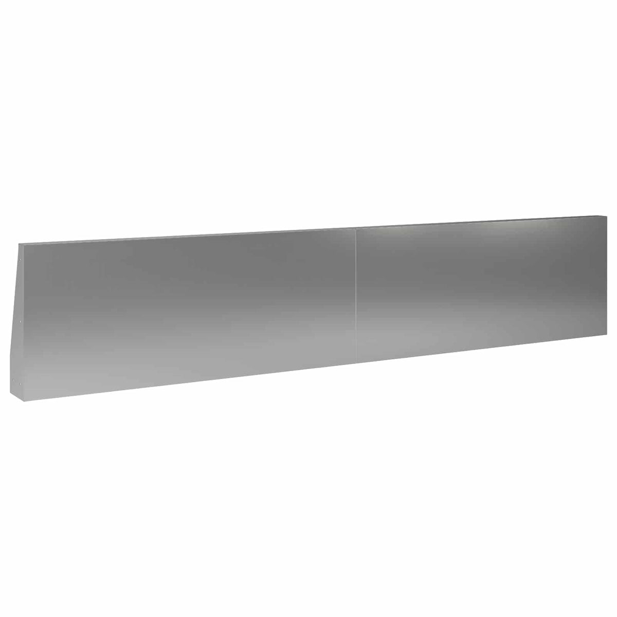 Sienelė 6 vnt. 100 x 12 x 30 cm Galvanizuotas plienas Sidabrinė