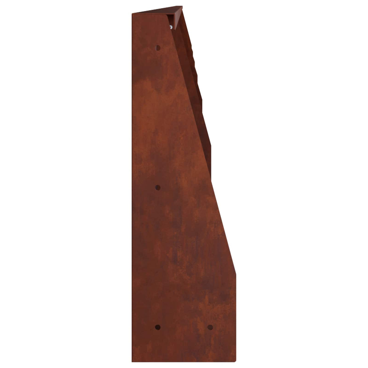 Sienelė 6 vnt. 100 x 12 x 30 cm Rūdijanti
